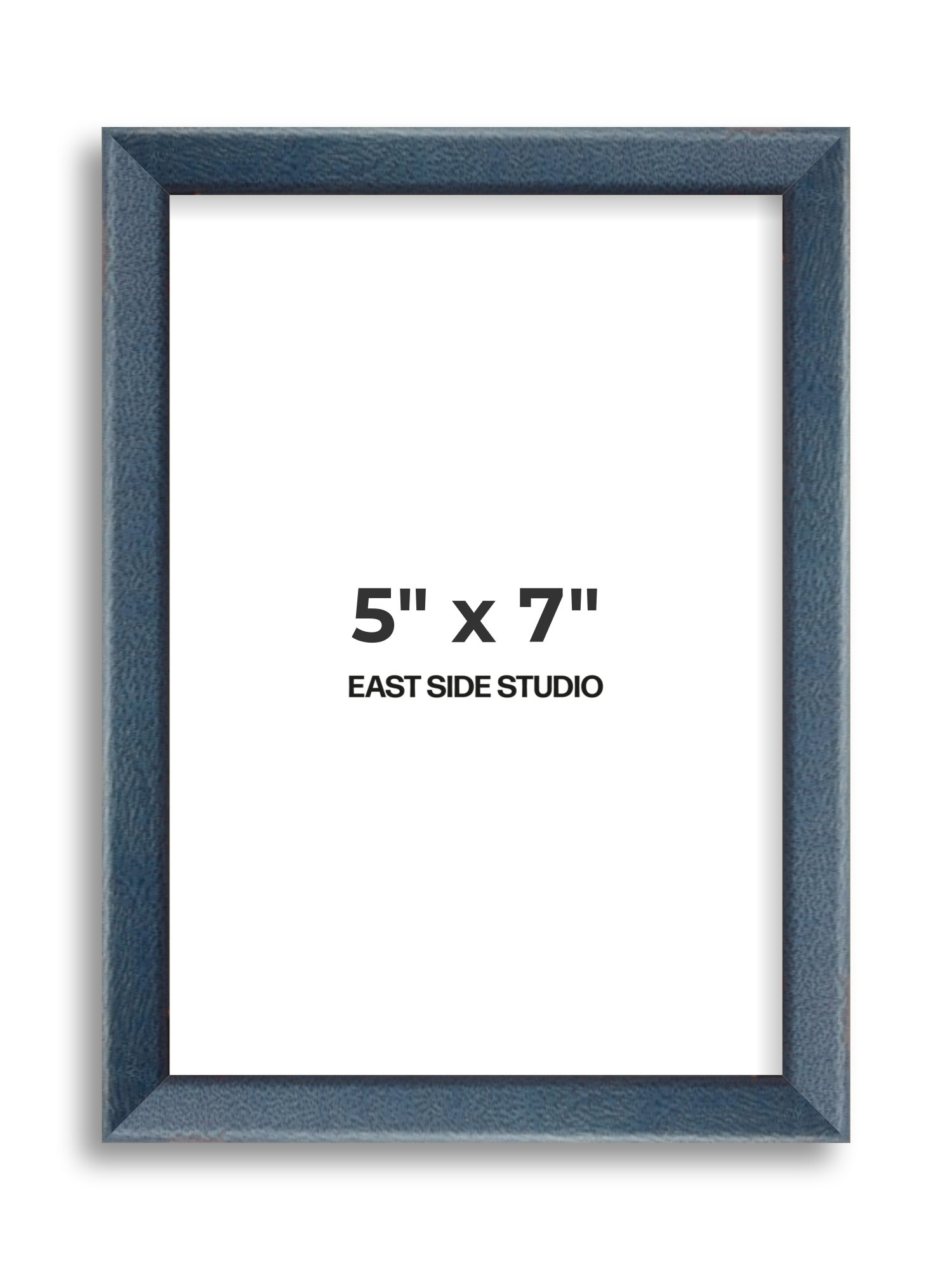Glacier Blue Stain 5" x 7" picture frame