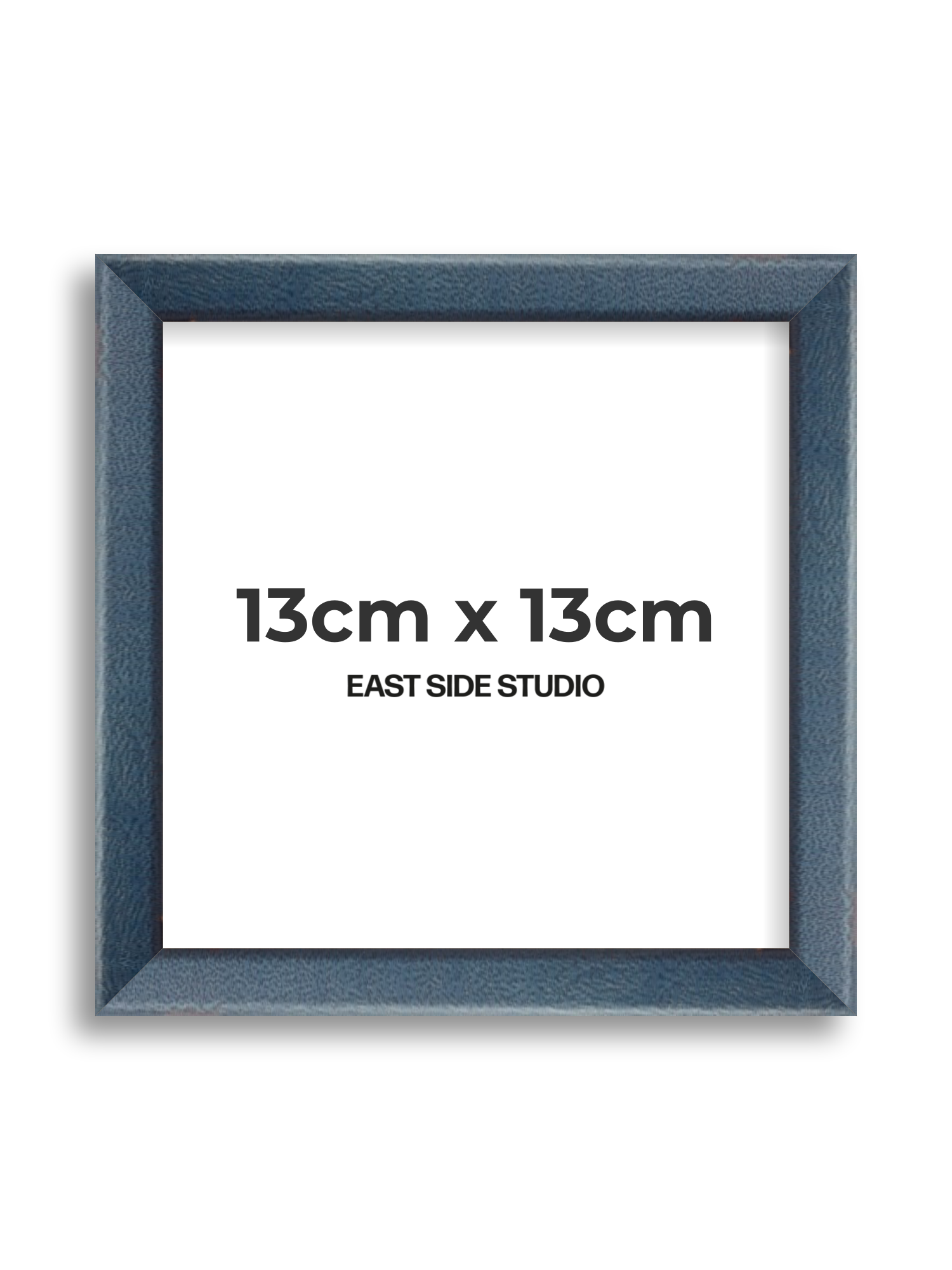 Glacier Blue Stain 13cm x 13cm picture frame