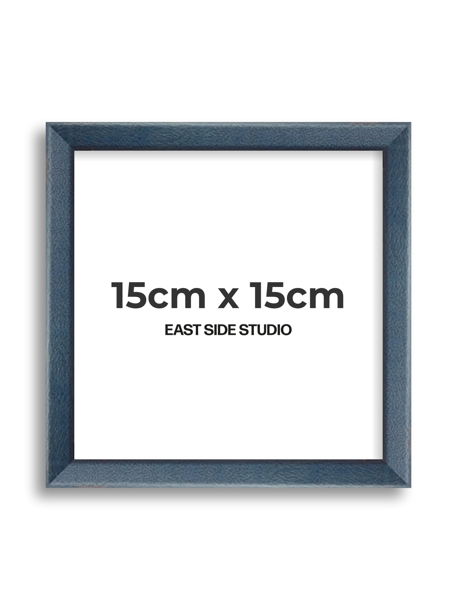Glacier Blue Stain 15cm x 15cm picture frame