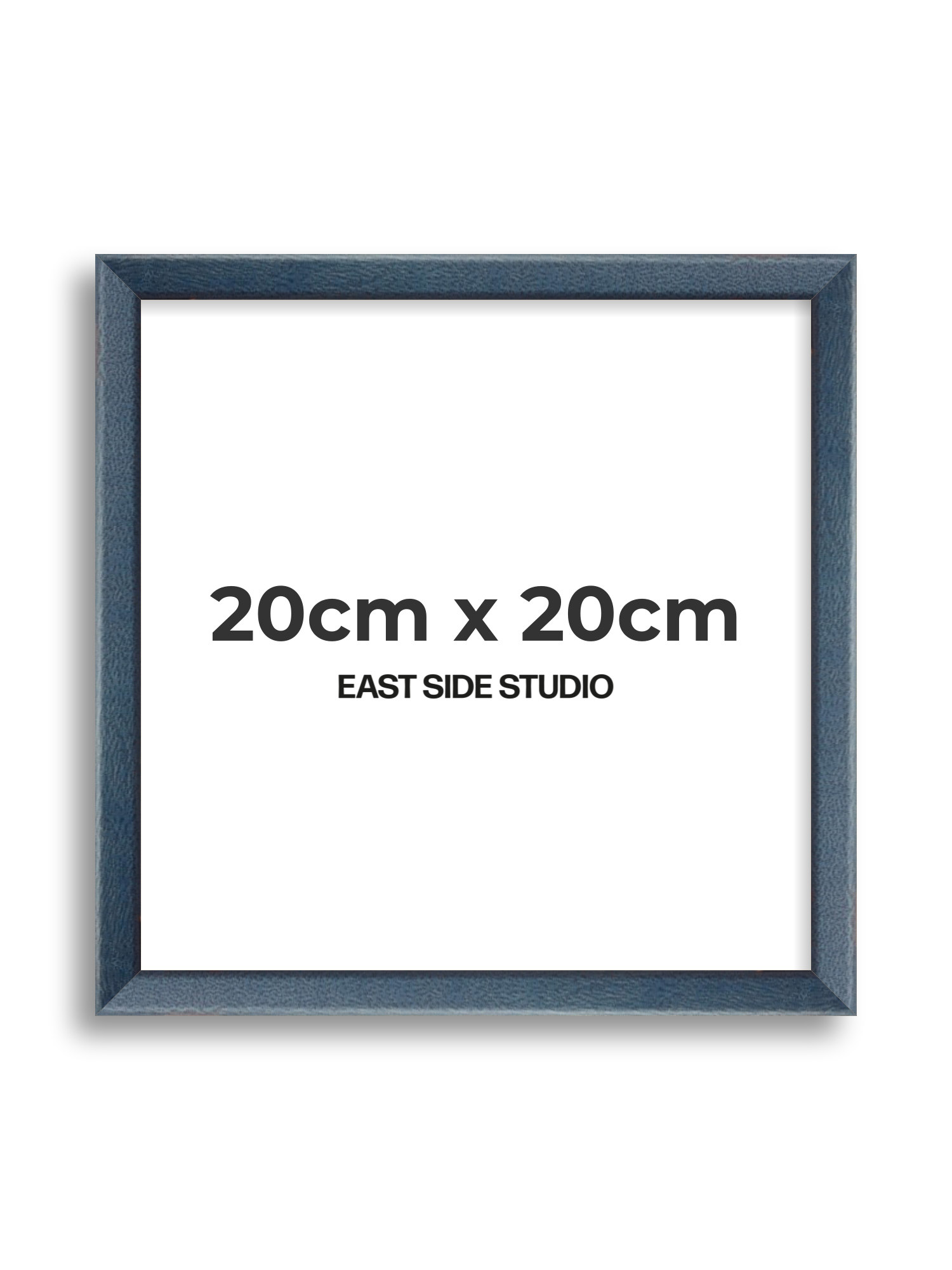 Glacier Blue Stain 20cm x 20cm picture frame