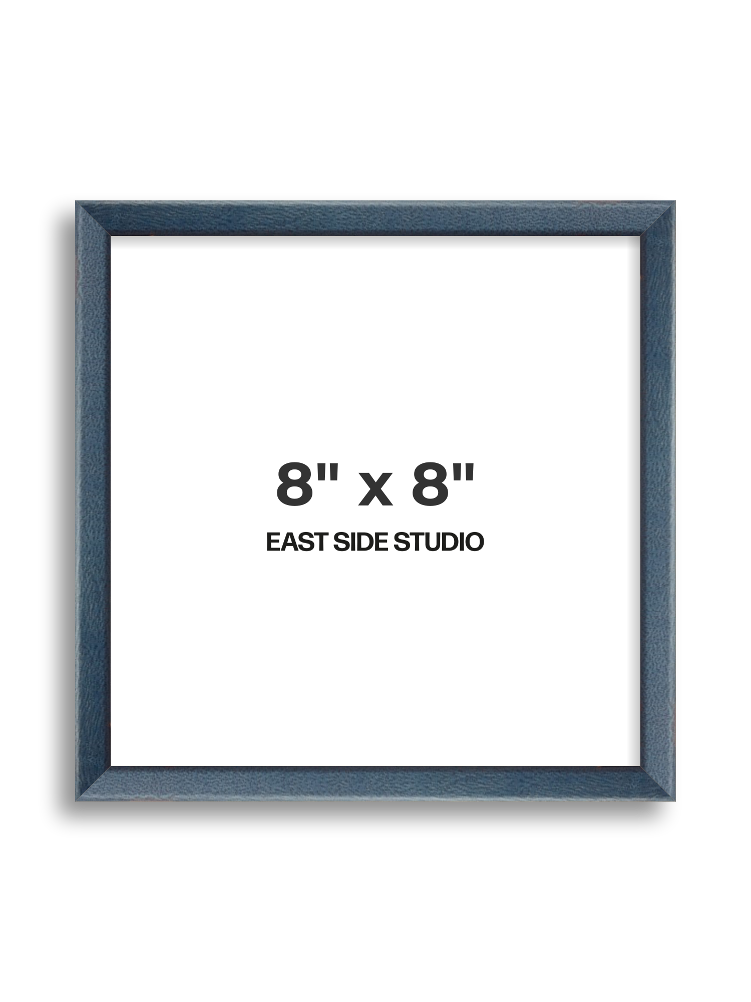 Glacier Blue Stain 8" x 8" picture frame