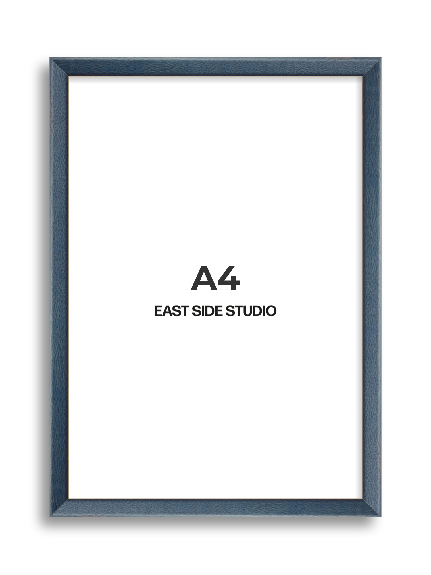 Glacier Blue Stain A4 picture frame