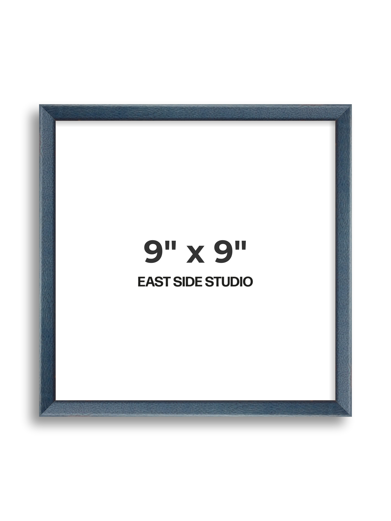 Glacier Blue Stain 9" x 9" picture frame