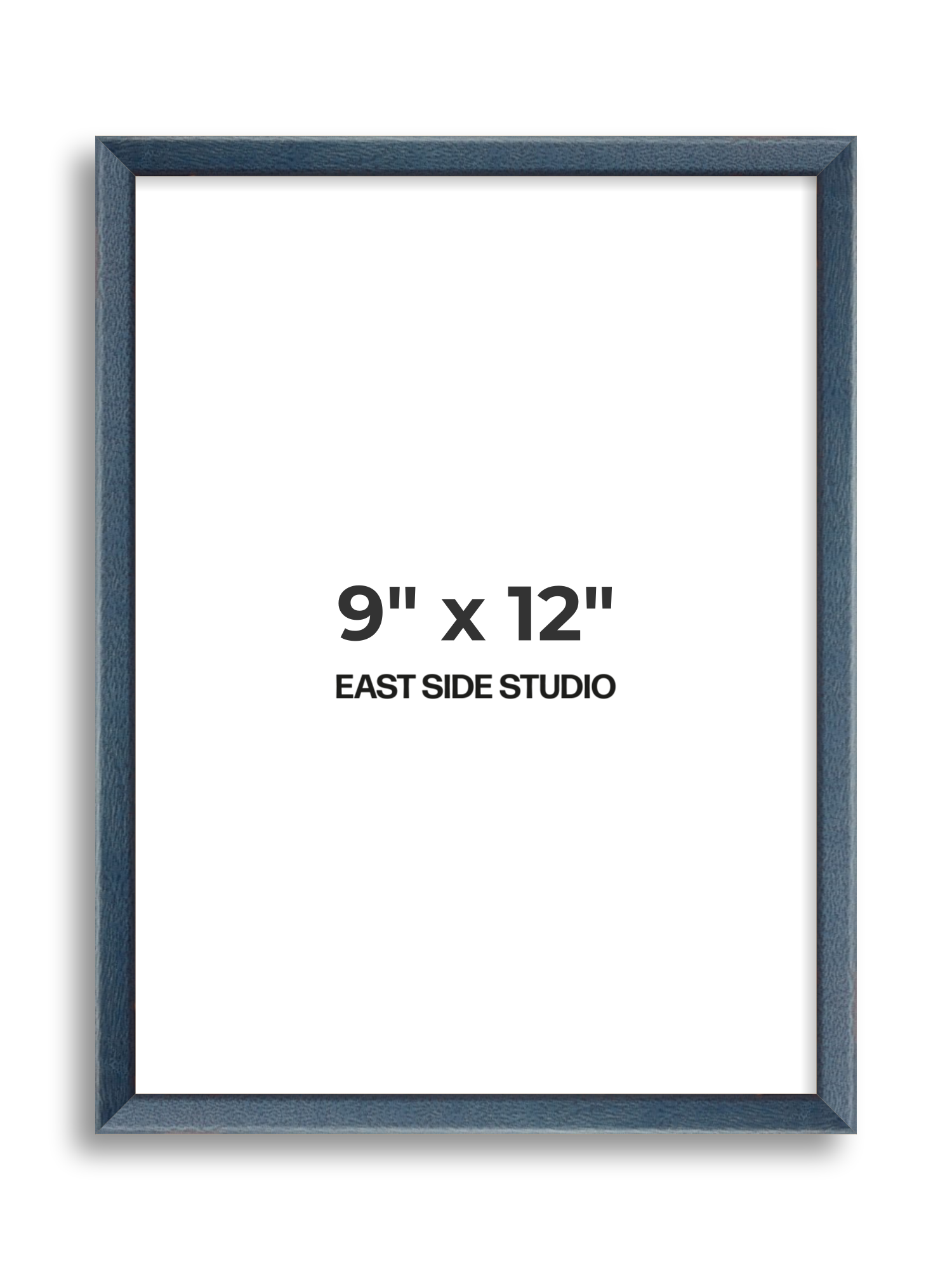 Glacier Blue Stain 9" x 12" picture frame