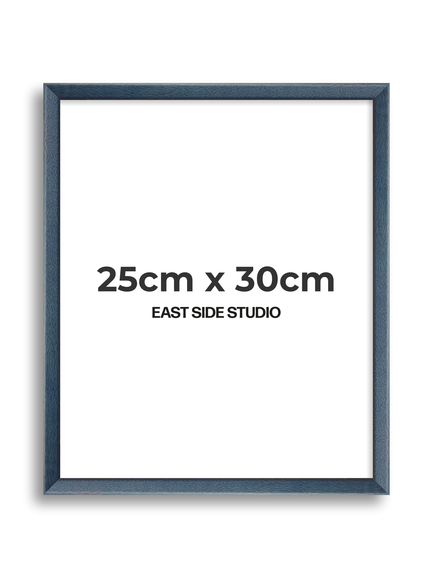 Glacier Blue Stain 25cm x 30cm picture frame
