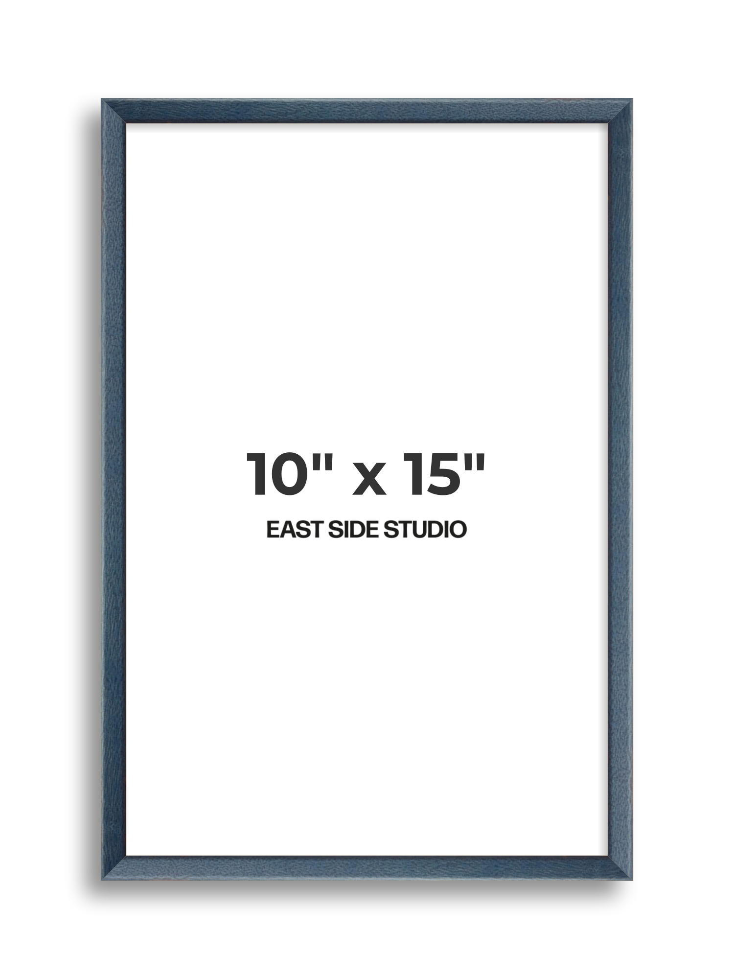 Glacier Blue Stain 10" x 15" picture frame