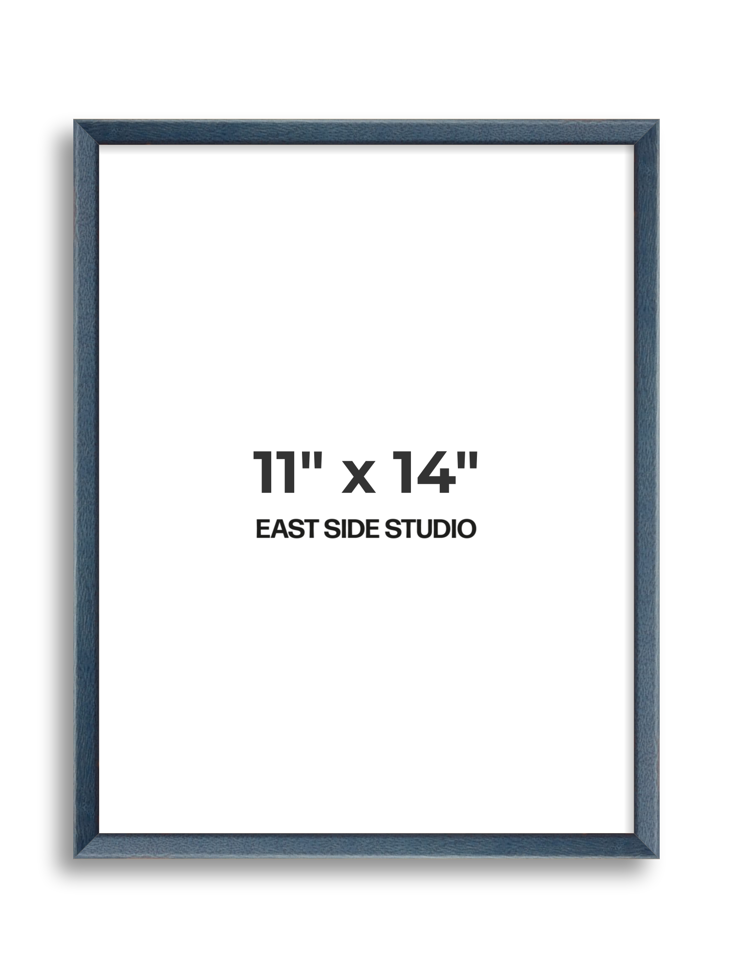Glacier Blue Stain 11" x 14" picture frame