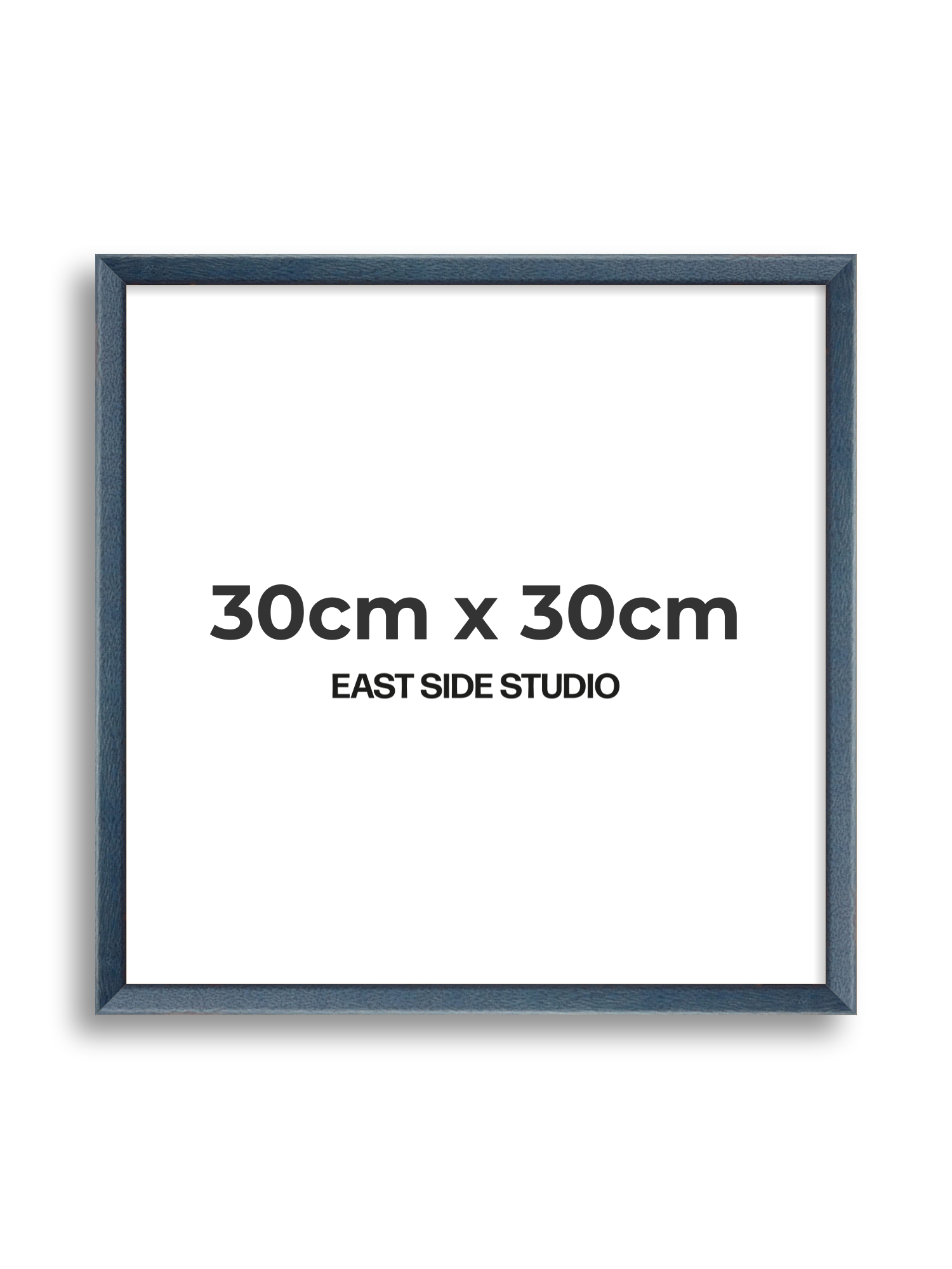 Glacier Blue Stain 30cm x 30cm picture frame