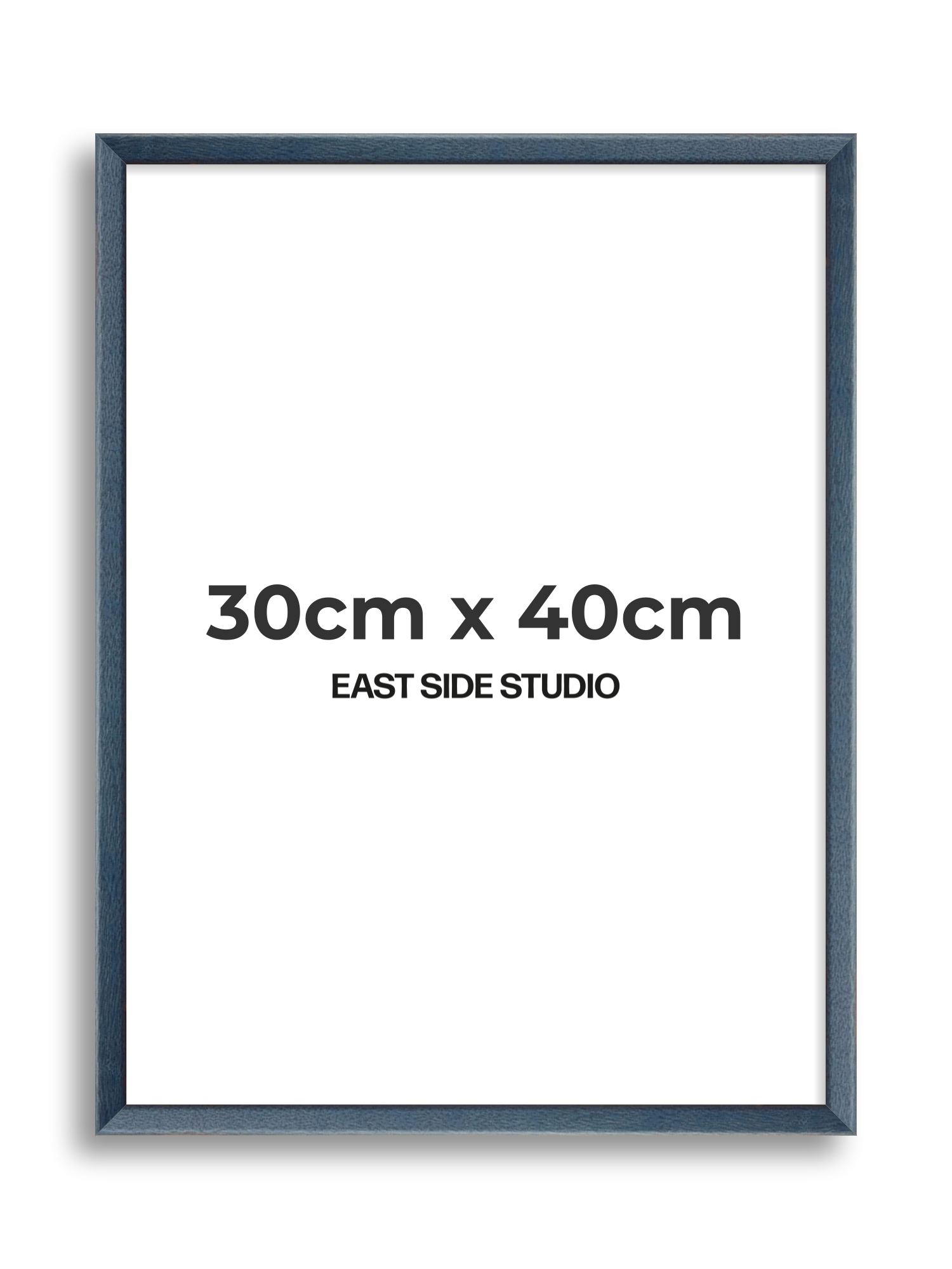 Glacier Blue Stain 30cm x 40cm picture frame