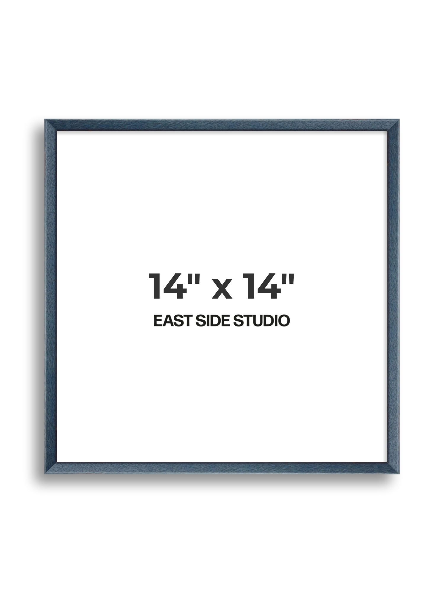 Glacier Blue Stain 14" x 14" picture frame