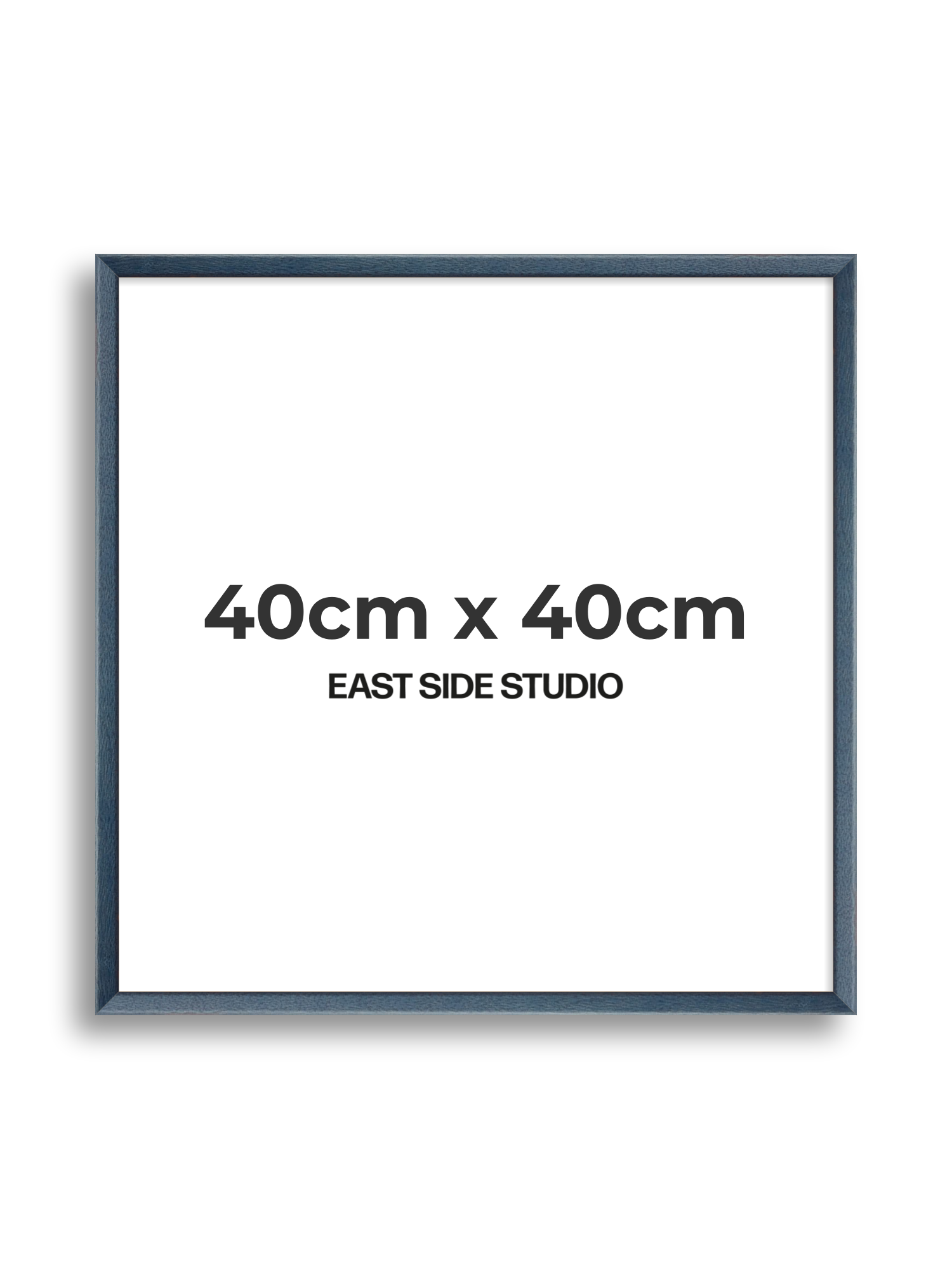 Glacier Blue Stain 40cm x 40cm picture frame