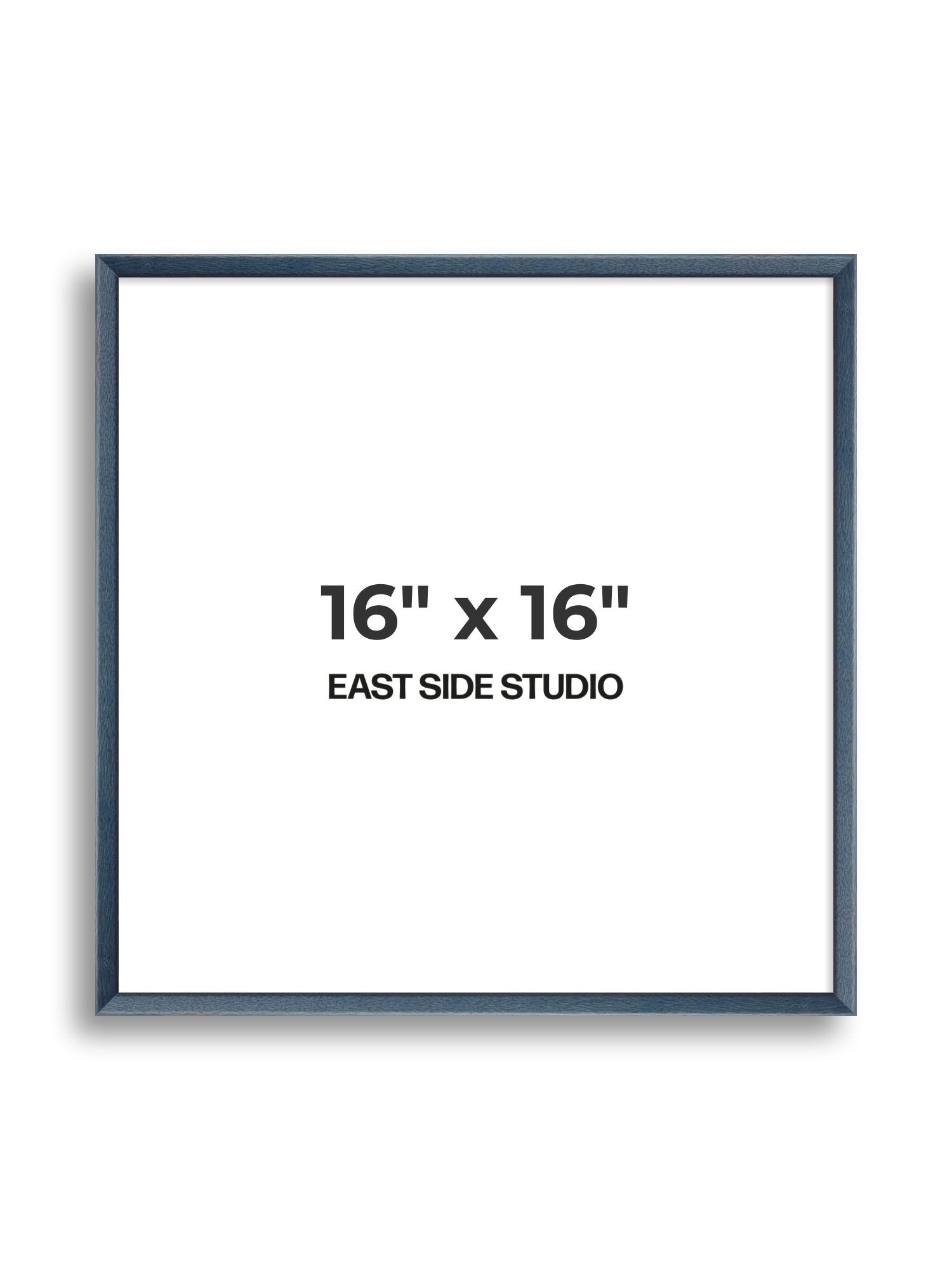 Glacier Blue Stain 16" x 16" picture frame