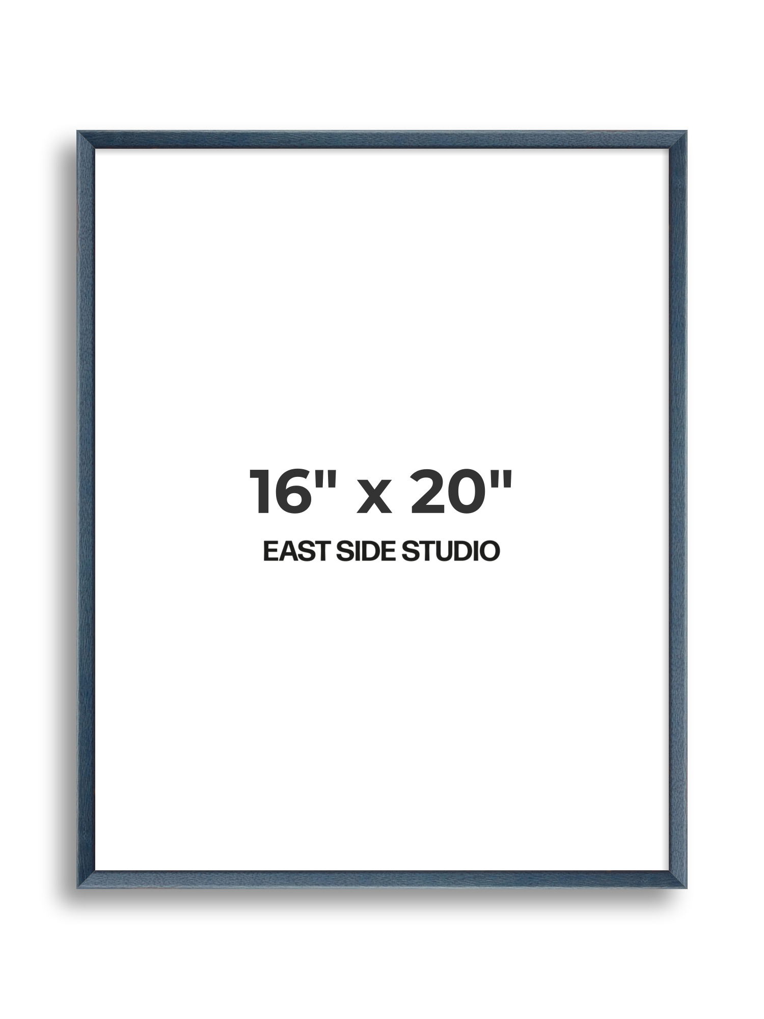 Glacier Blue Stain 16" x 20" picture frame