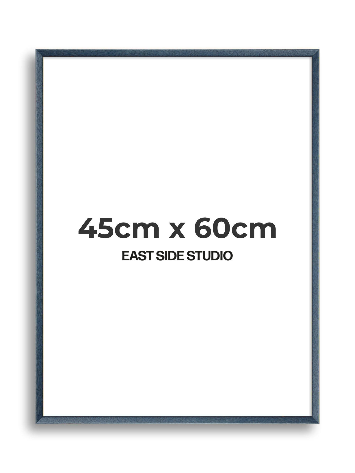 Glacier Blue Stain 45cm x 60cm picture frame