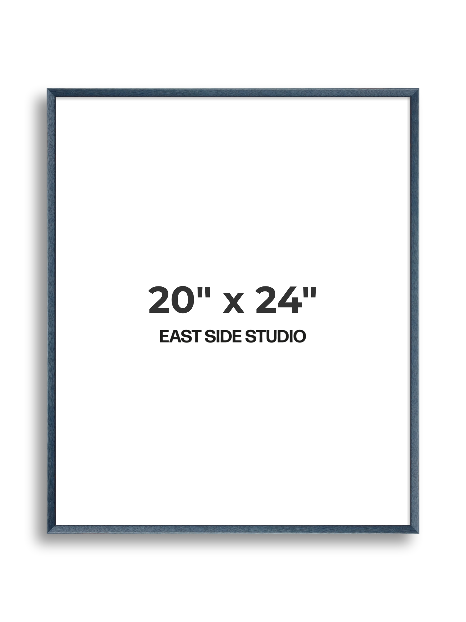 Glacier Blue Stain 20" x 24" picture frame