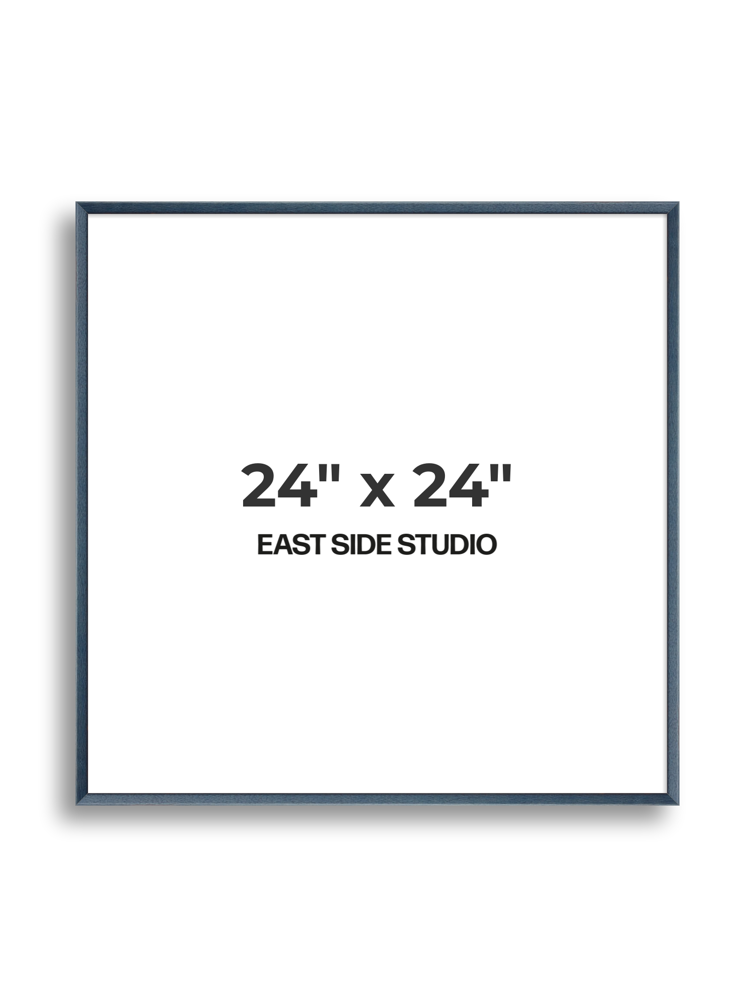 Glacier Blue Stain 24" x 24" picture frame