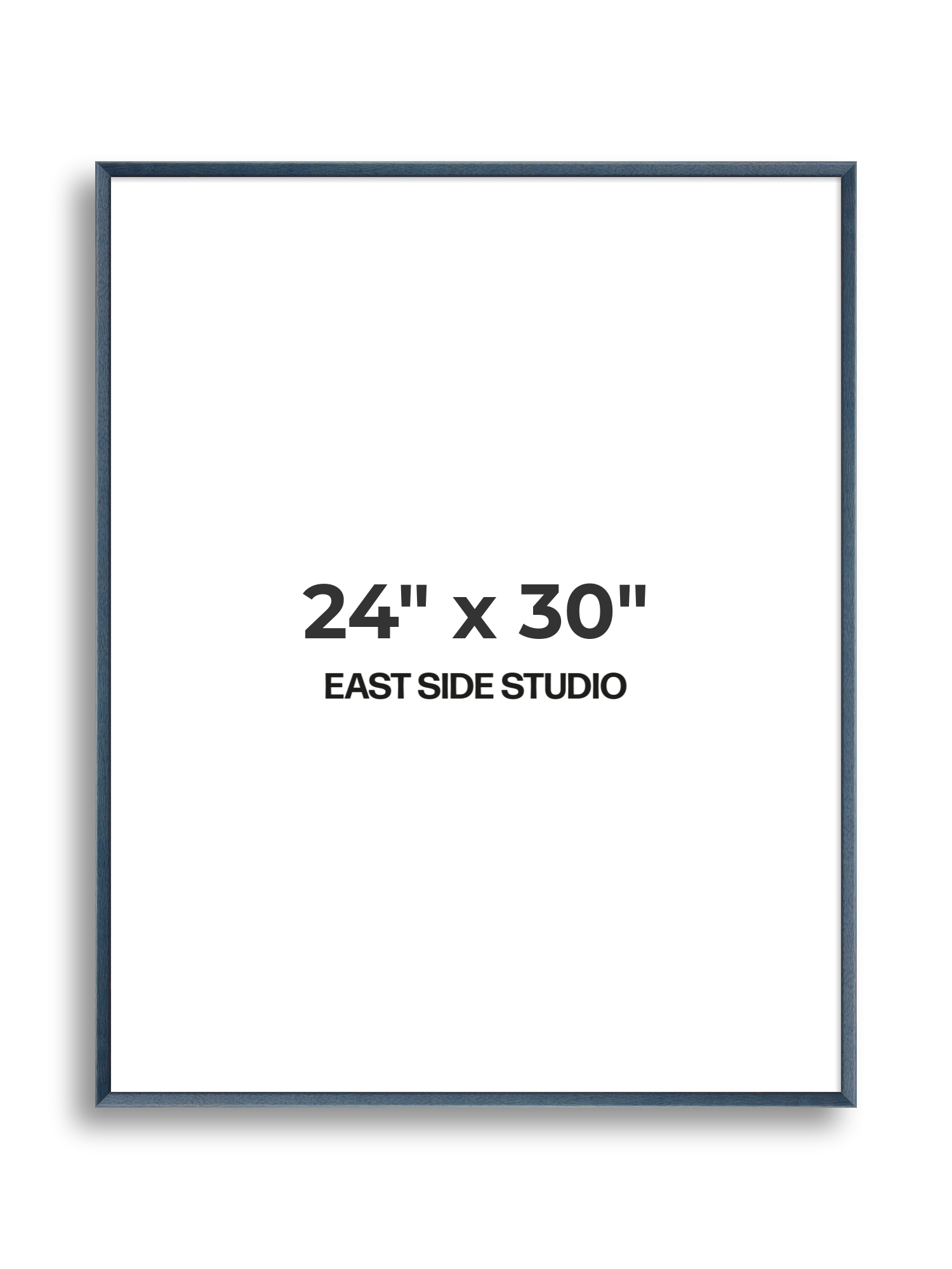 Glacier Blue Stain 24" x 30" picture frame