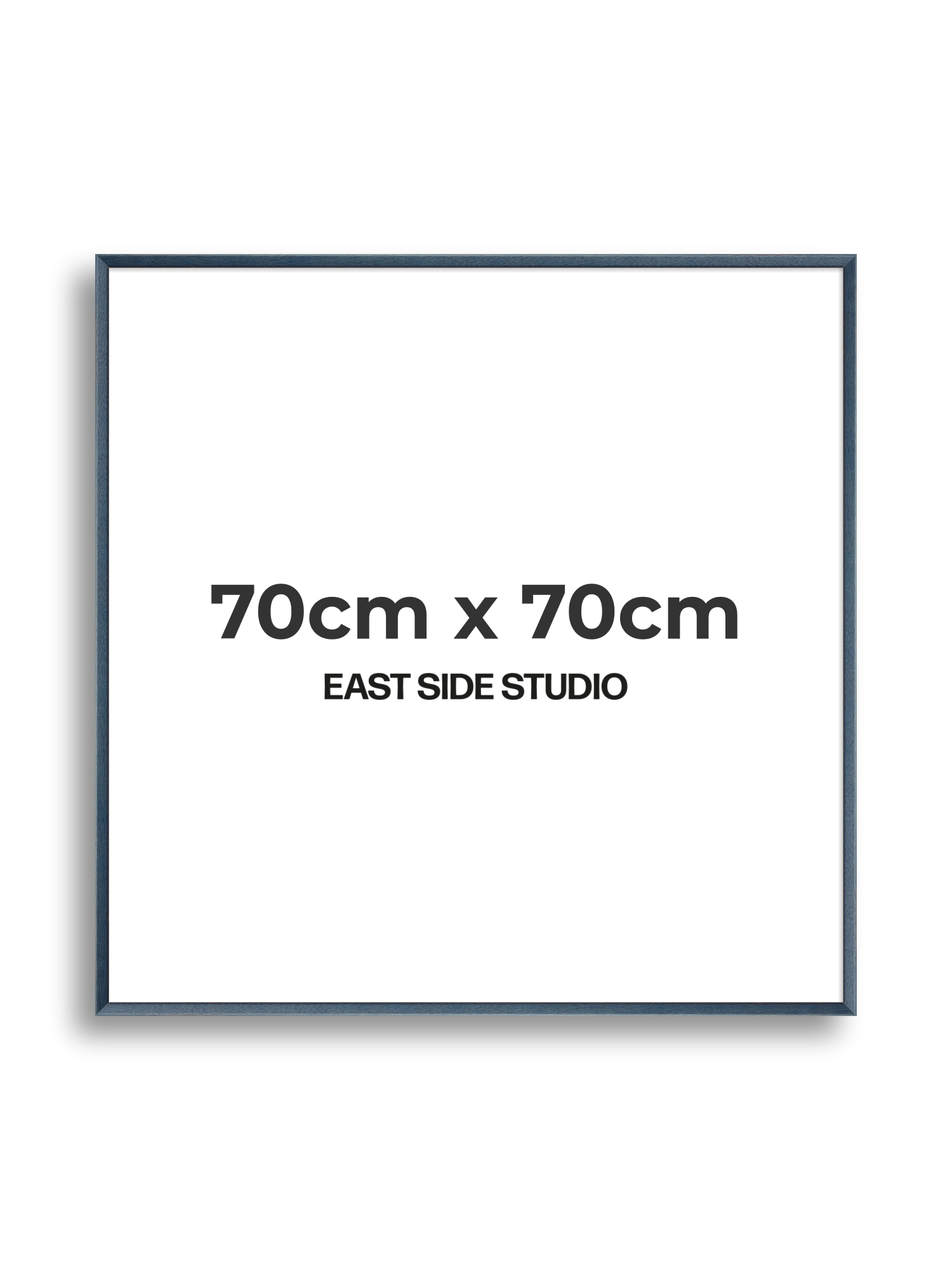 Glacier Blue Stain 70cm x 70cm picture frame