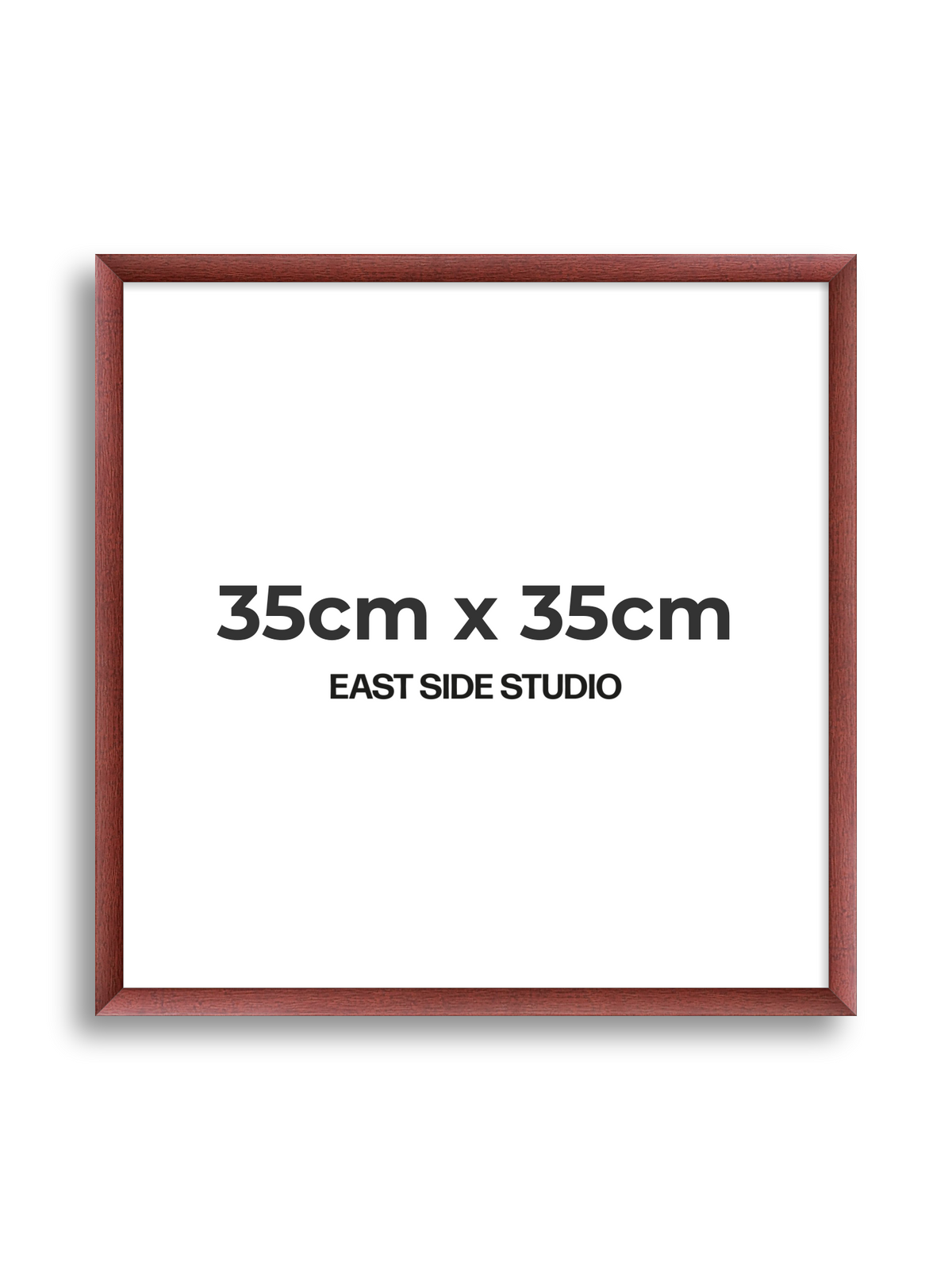 Burgundy 35cm x 35cm picture frame