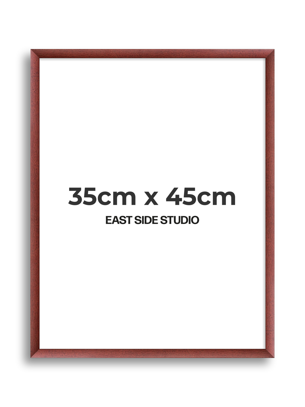 Burgundy 35cm x 45cm picture frame