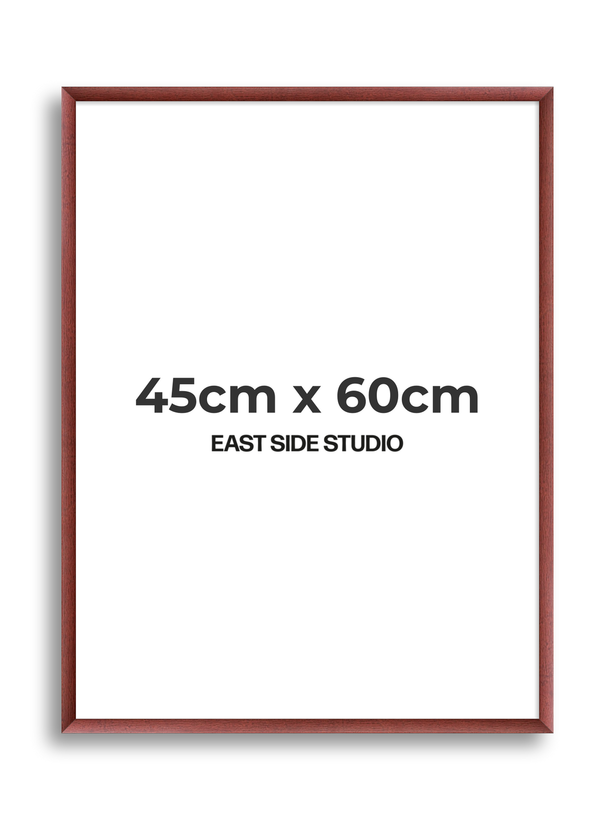 Burgundy 45cm x 60cm picture frame