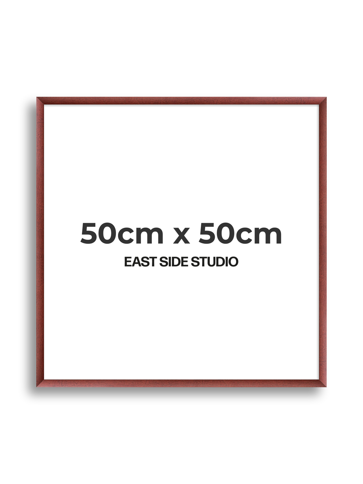 Burgundy 50cm x 50cm picture frame