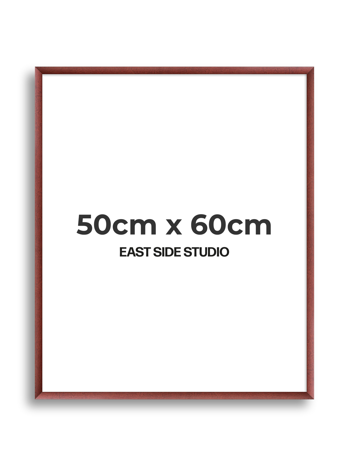 Burgundy 50cm x 60cm picture frame