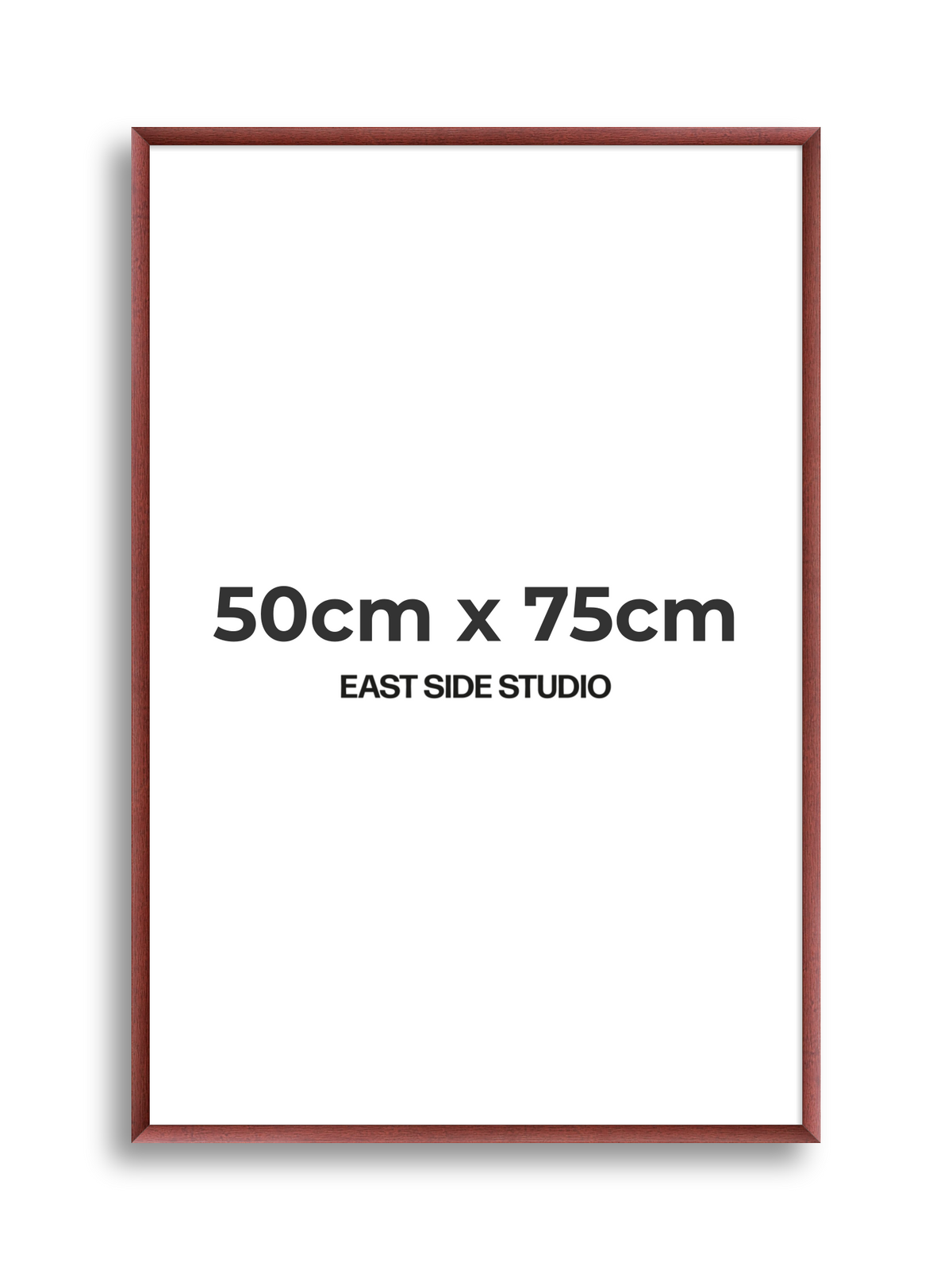 Burgundy 50cm x 75cm picture frame
