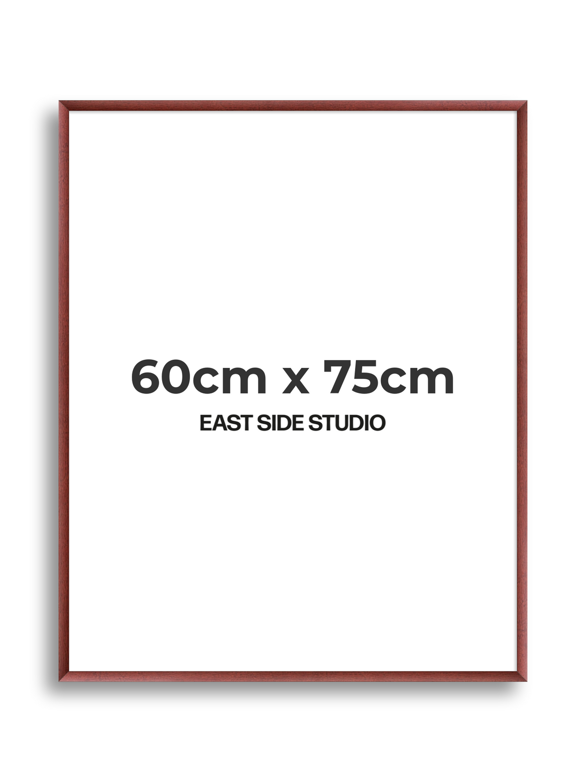 Burgundy 60cm x 75cm picture frame