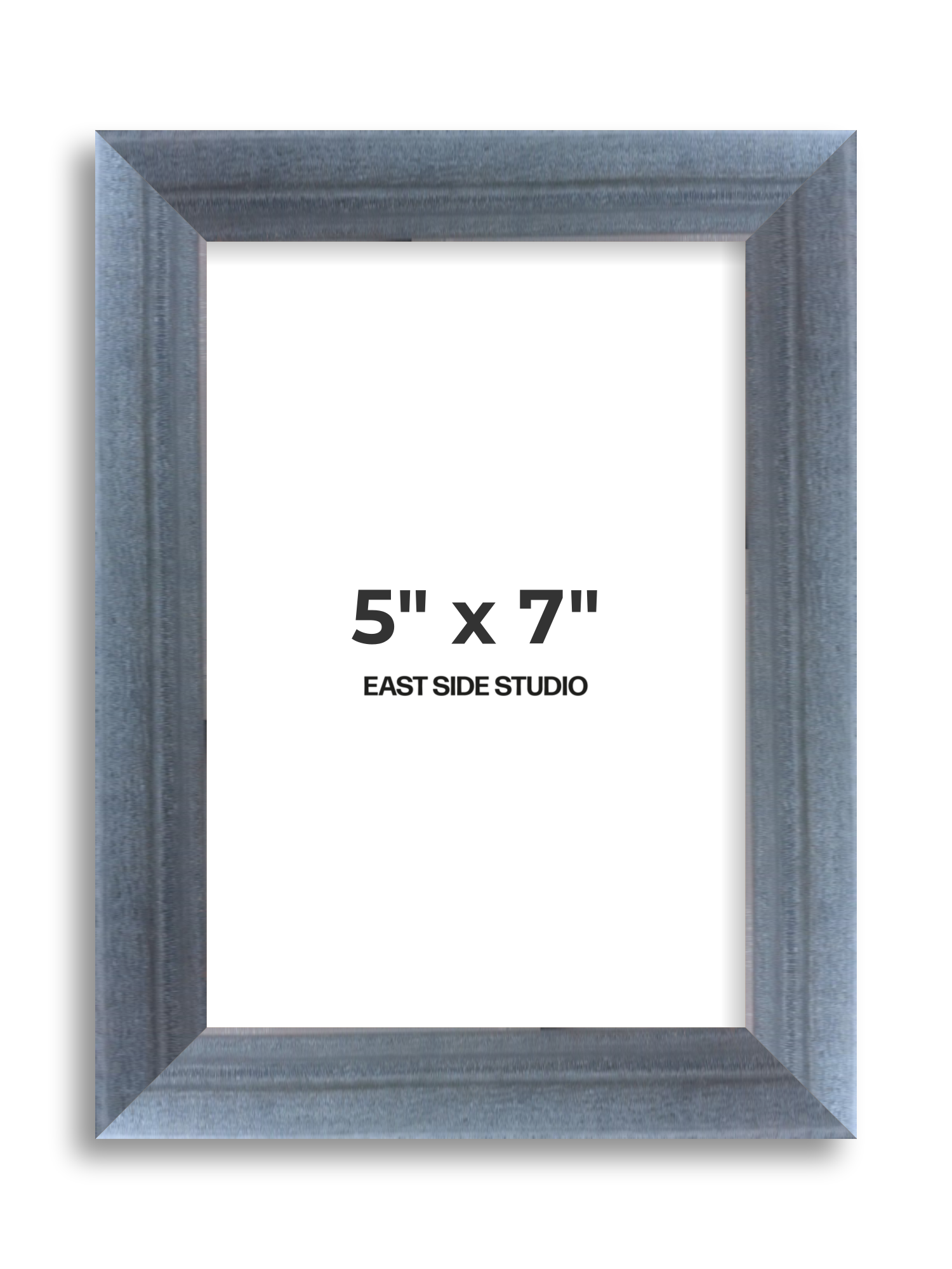 Steel Blue Stain 5" x 7" picture frame