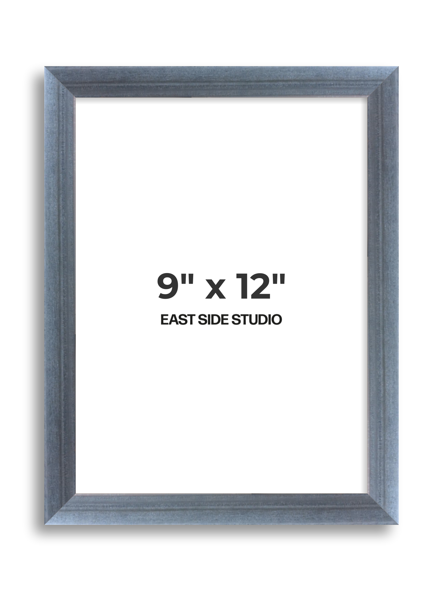 Steel Blue Stain 9" x 12" picture frame