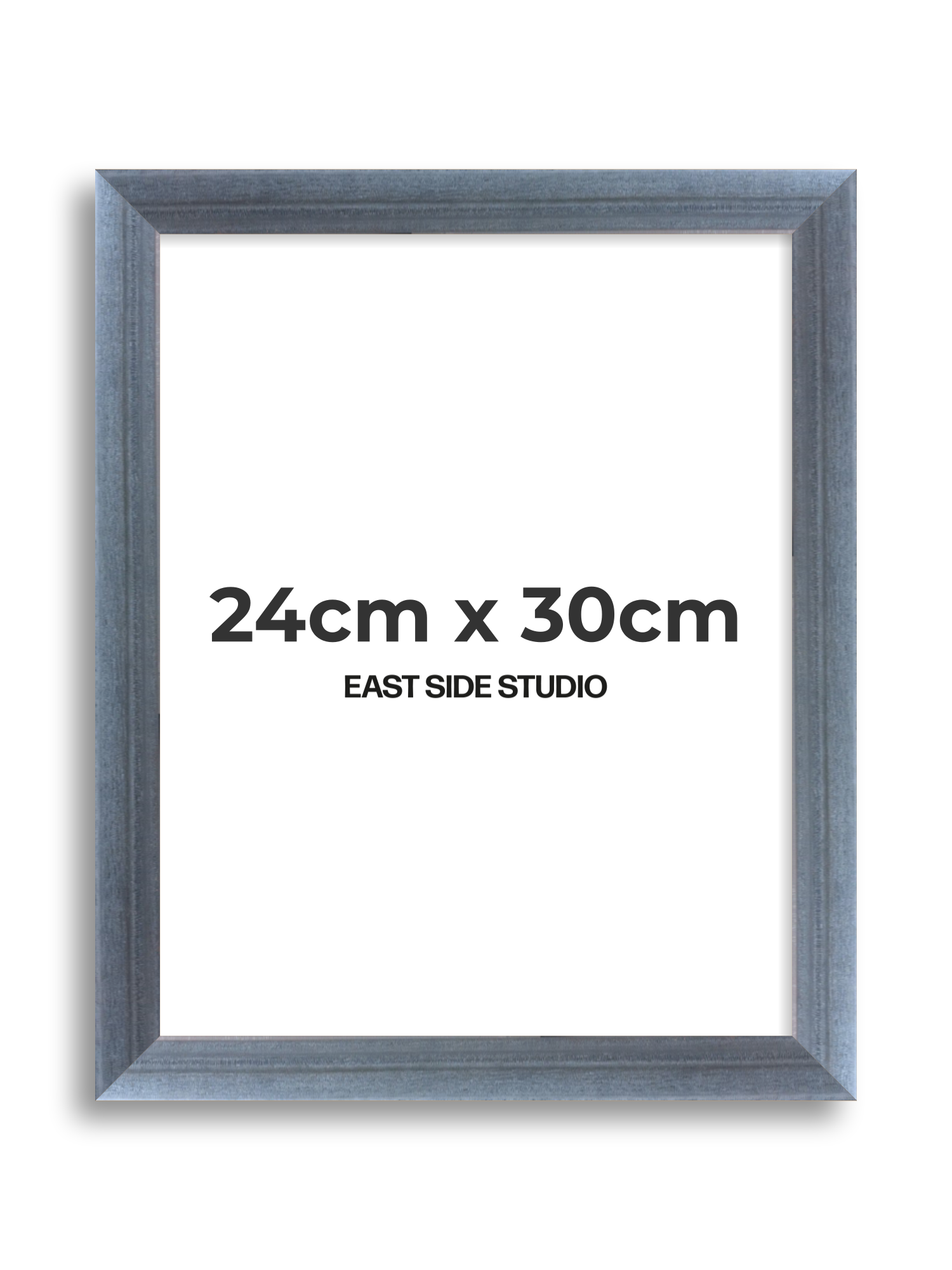Steel Blue Stain 24cm x 30cm picture frame