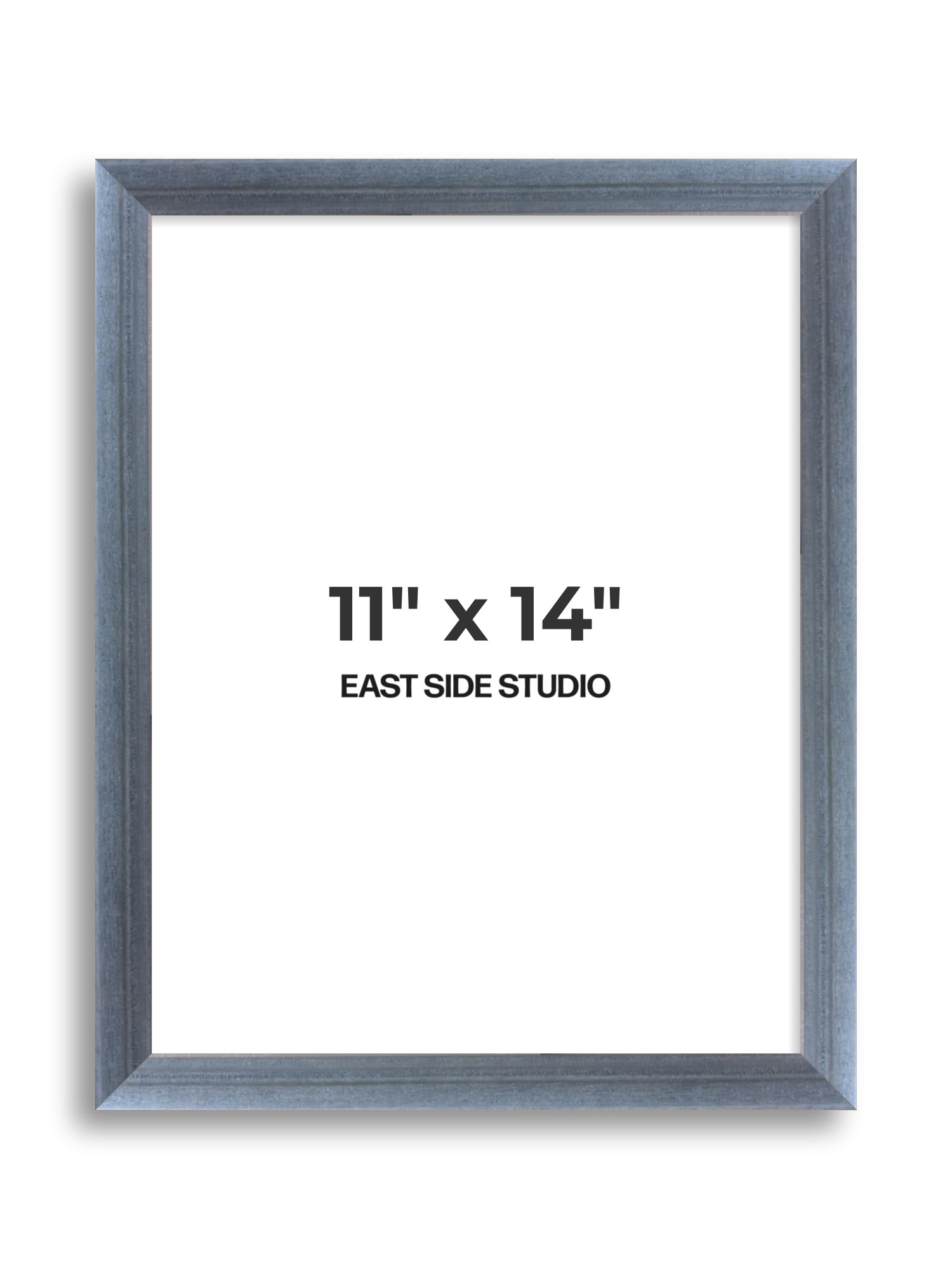 Steel Blue Stain 11" x 14" picture frame