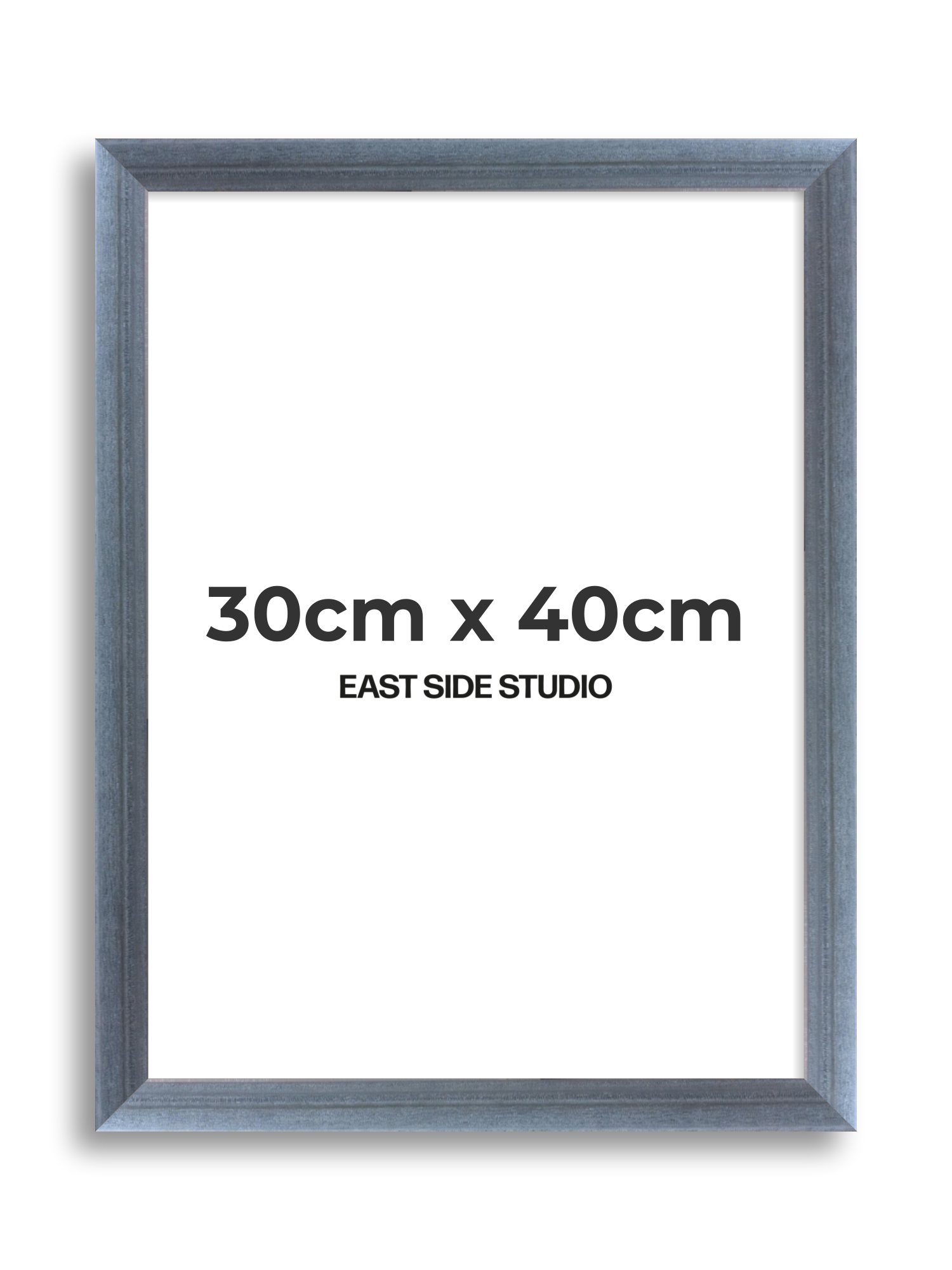 Steel Blue Stain 30cm x 40cm picture frame