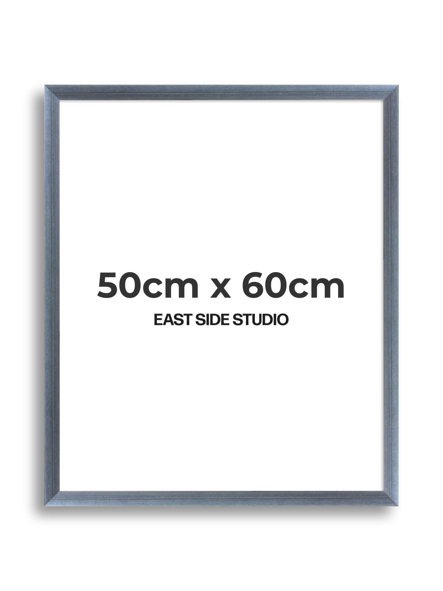 Steel Blue Stain 50cm x 60cm picture frame