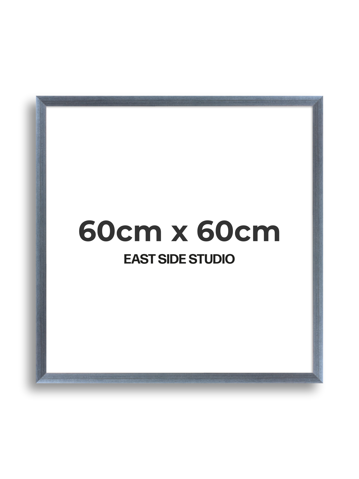 Steel Blue Stain 60cm x 60cm picture frame