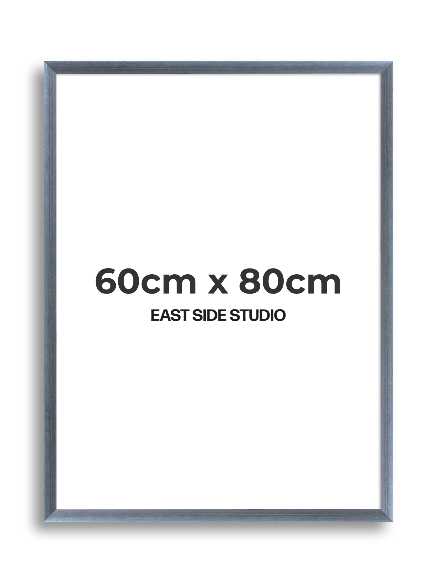 Steel Blue Stain 60cm x 80cm picture frame