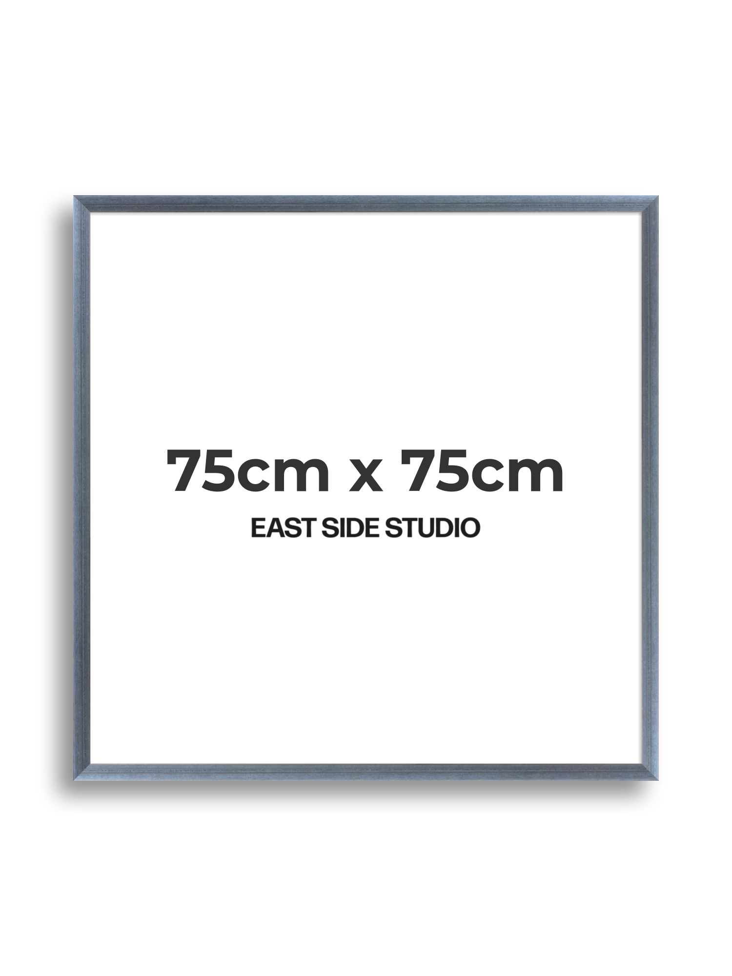 Steel Blue Stain 75cm x 75cm picture frame
