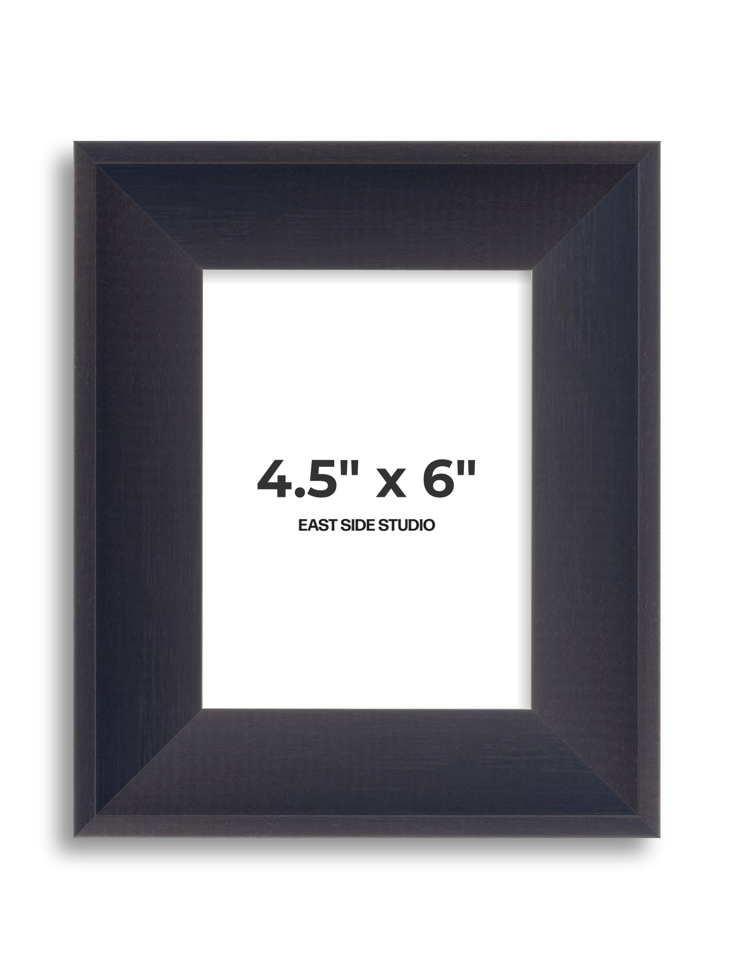 Black Stain 4.5" x 6" picture frame