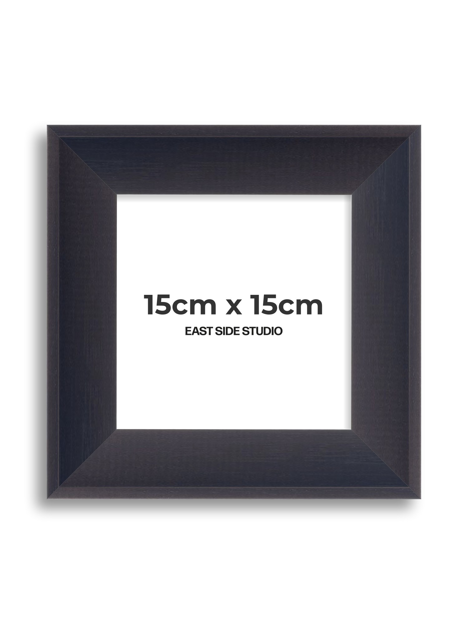 Black Stain 15cm x 15cm picture frame