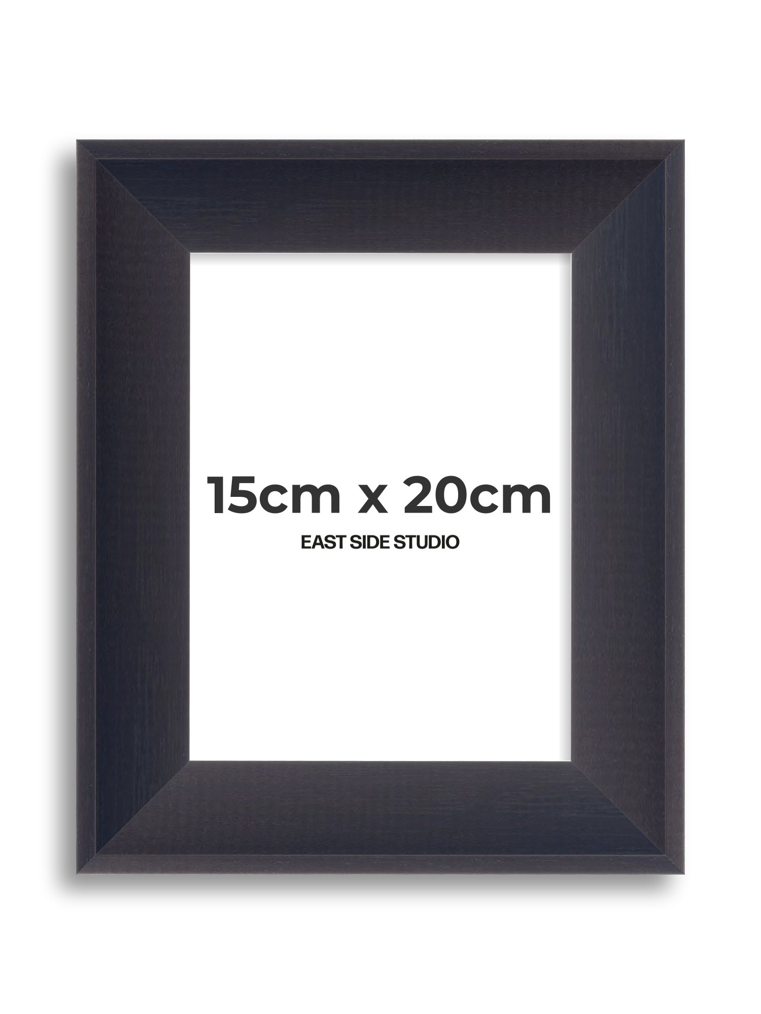 Black Stain 15cm x 20cm picture frame