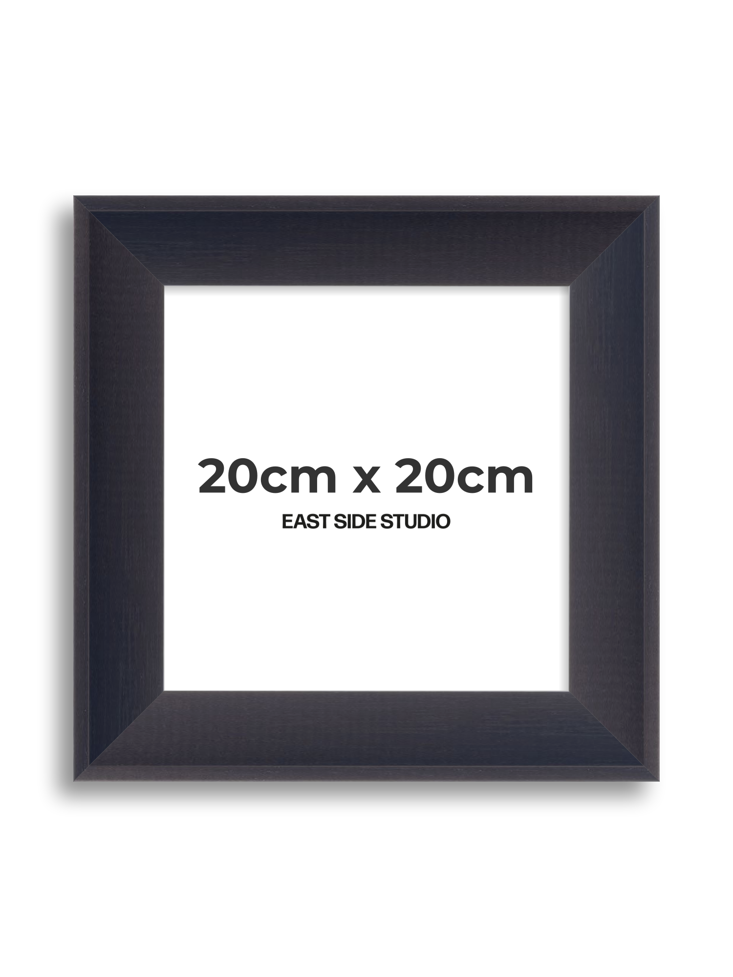 Black Stain 20cm x 20cm picture frame