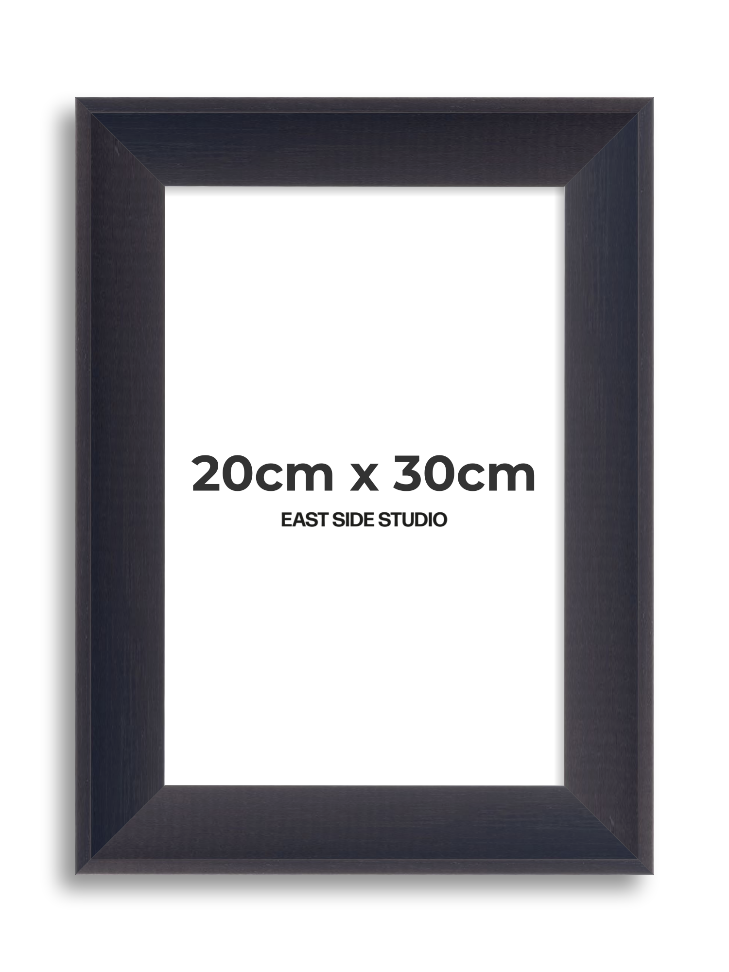 Black Stain 20cm x 30cm picture frame
