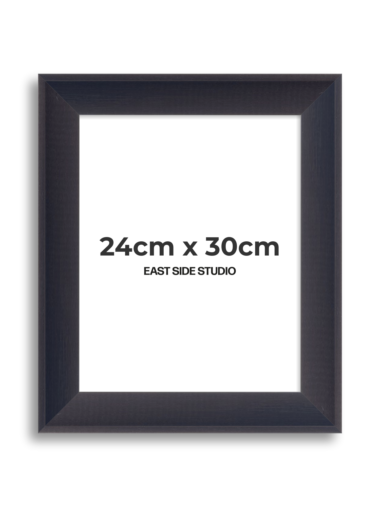 Black Stain 24cm x 30cm picture frame