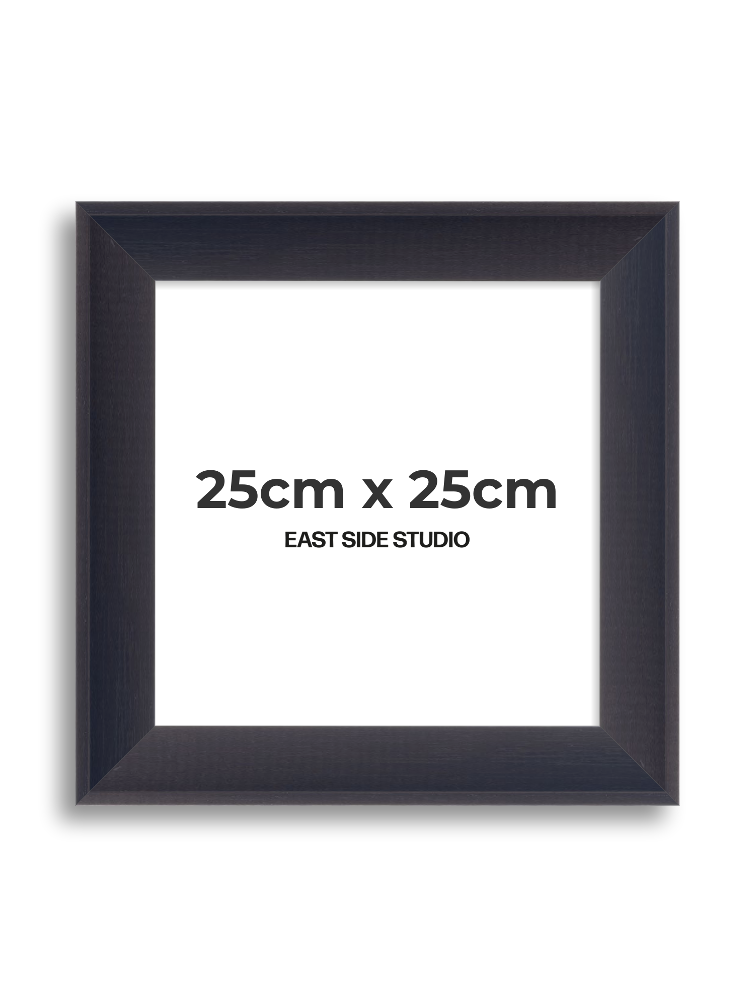 Black Stain 25cm x 25cm picture frame