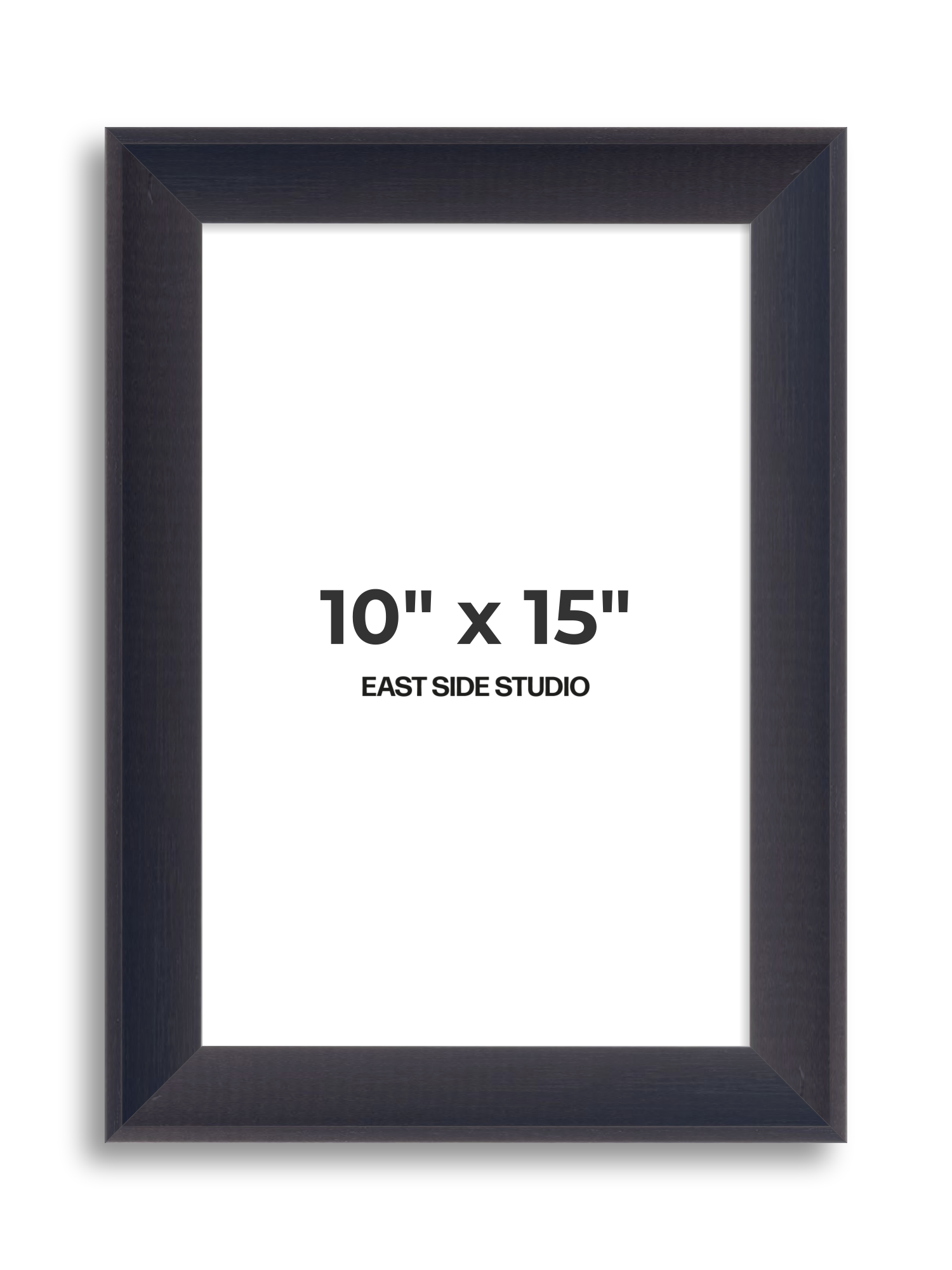 Black Stain 10" x 15" picture frame