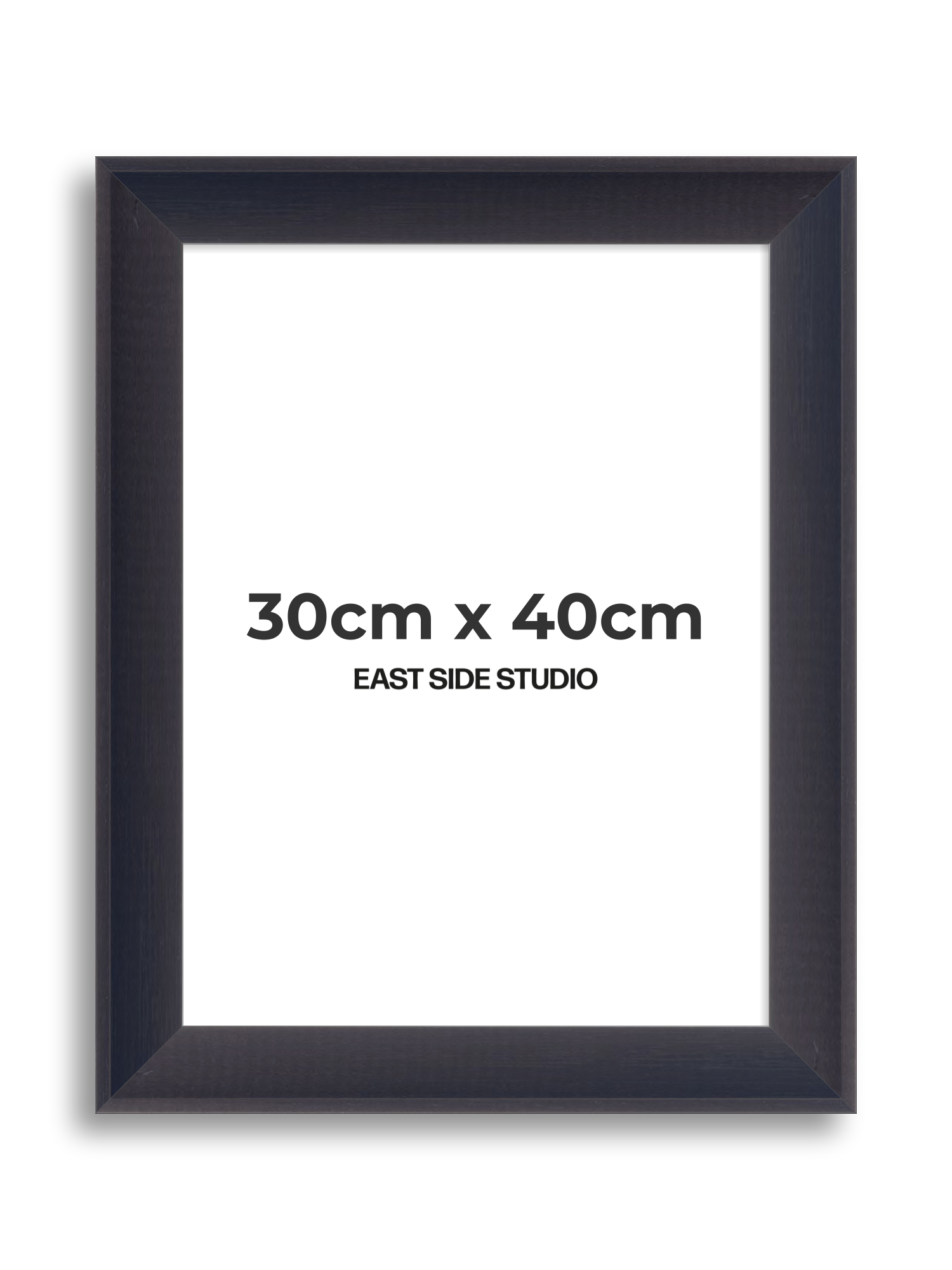 Black Stain 30cm x 40cm picture frame