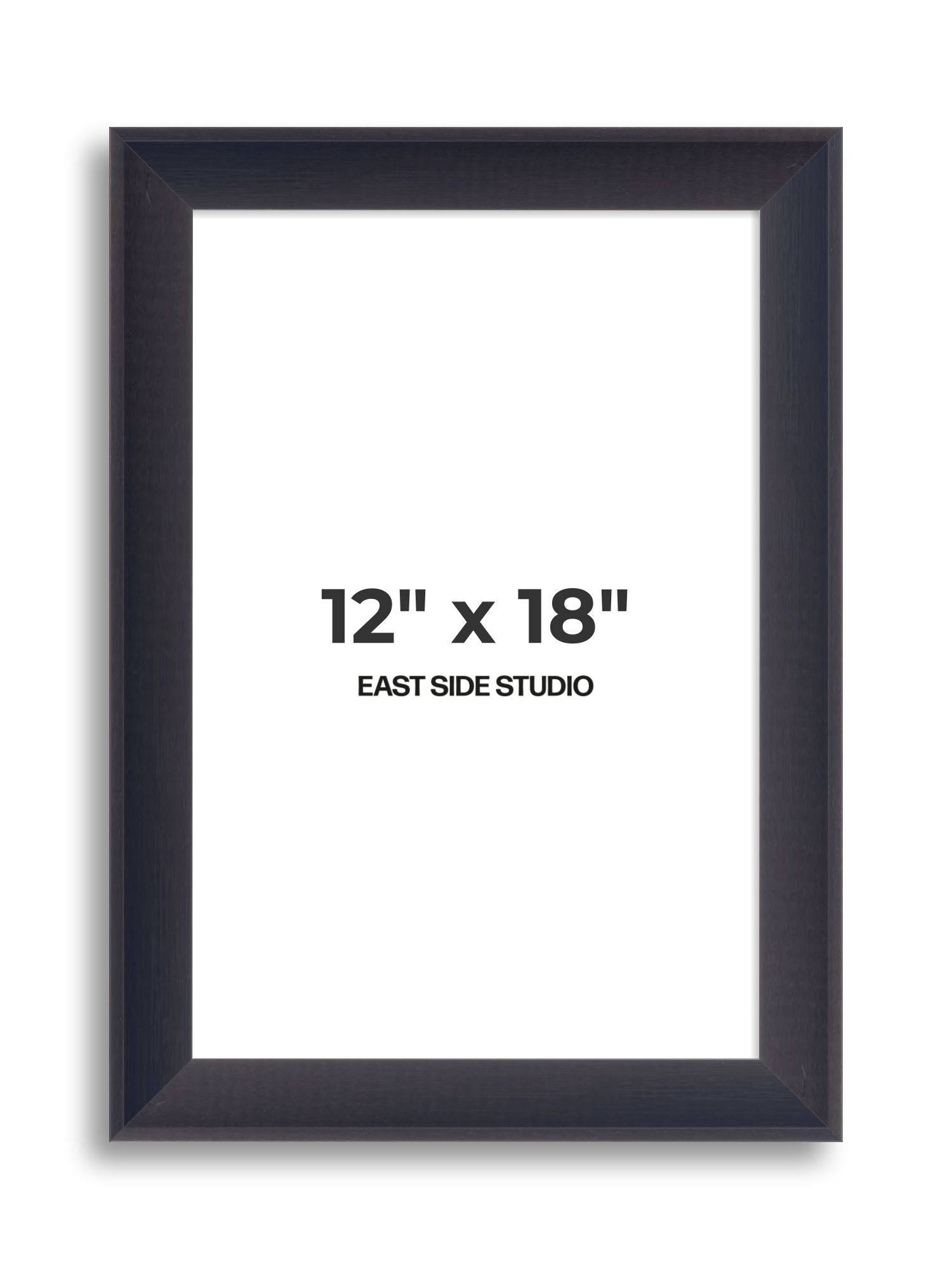 Black Stain 12" x 18" picture frame