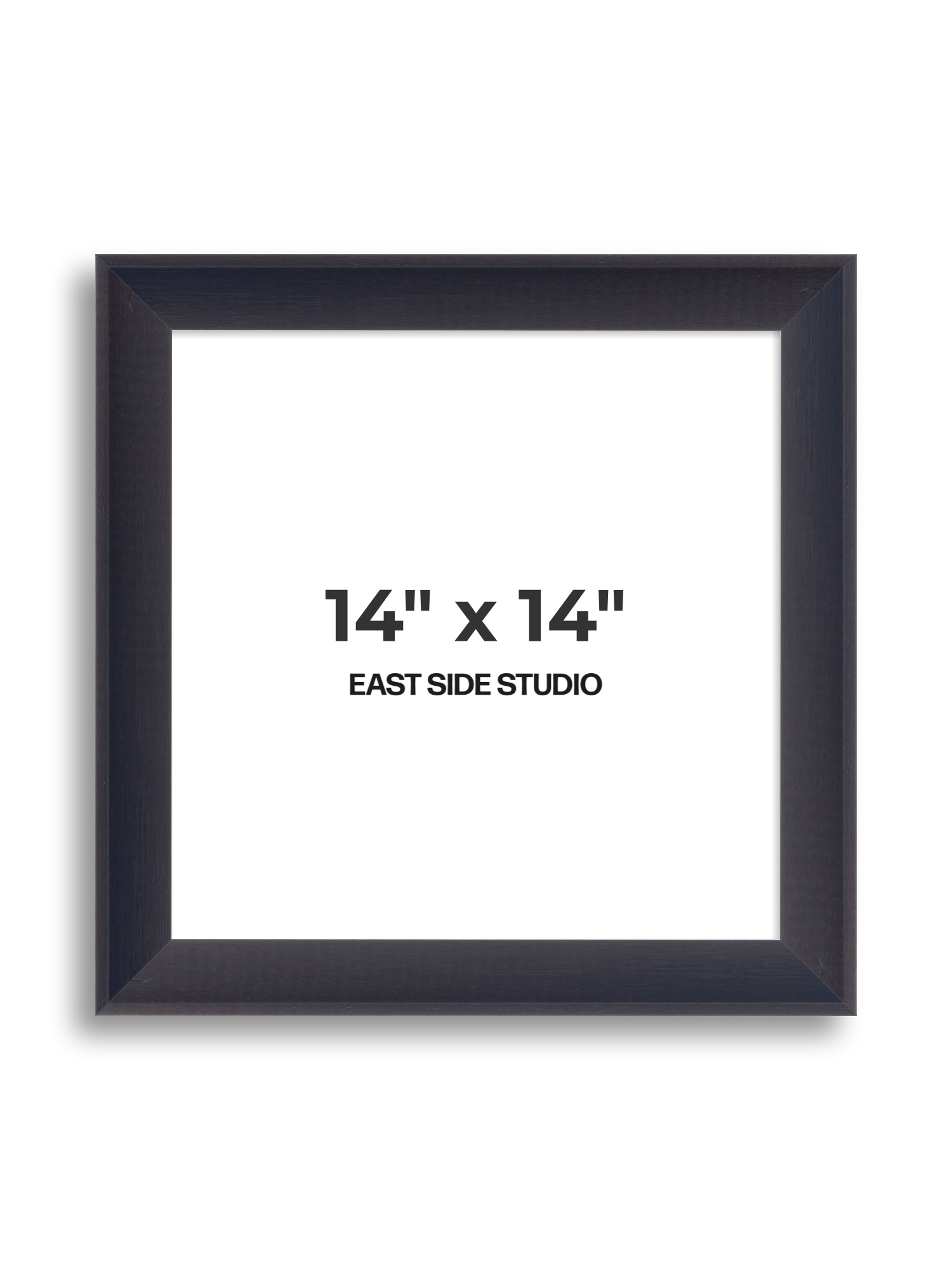 Black Stain 14" x 14" picture frame