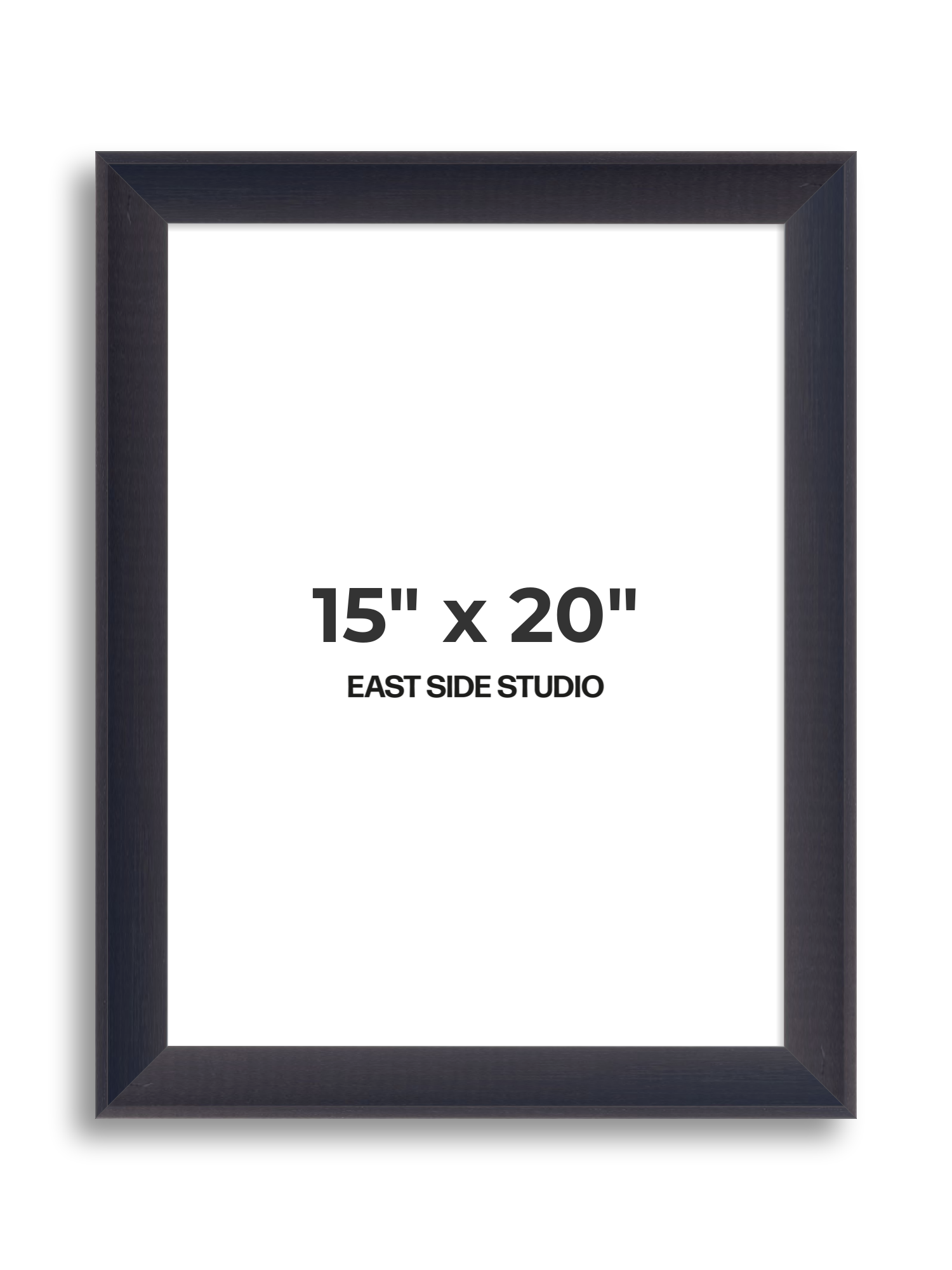 Black Stain 15" x 20" picture frame